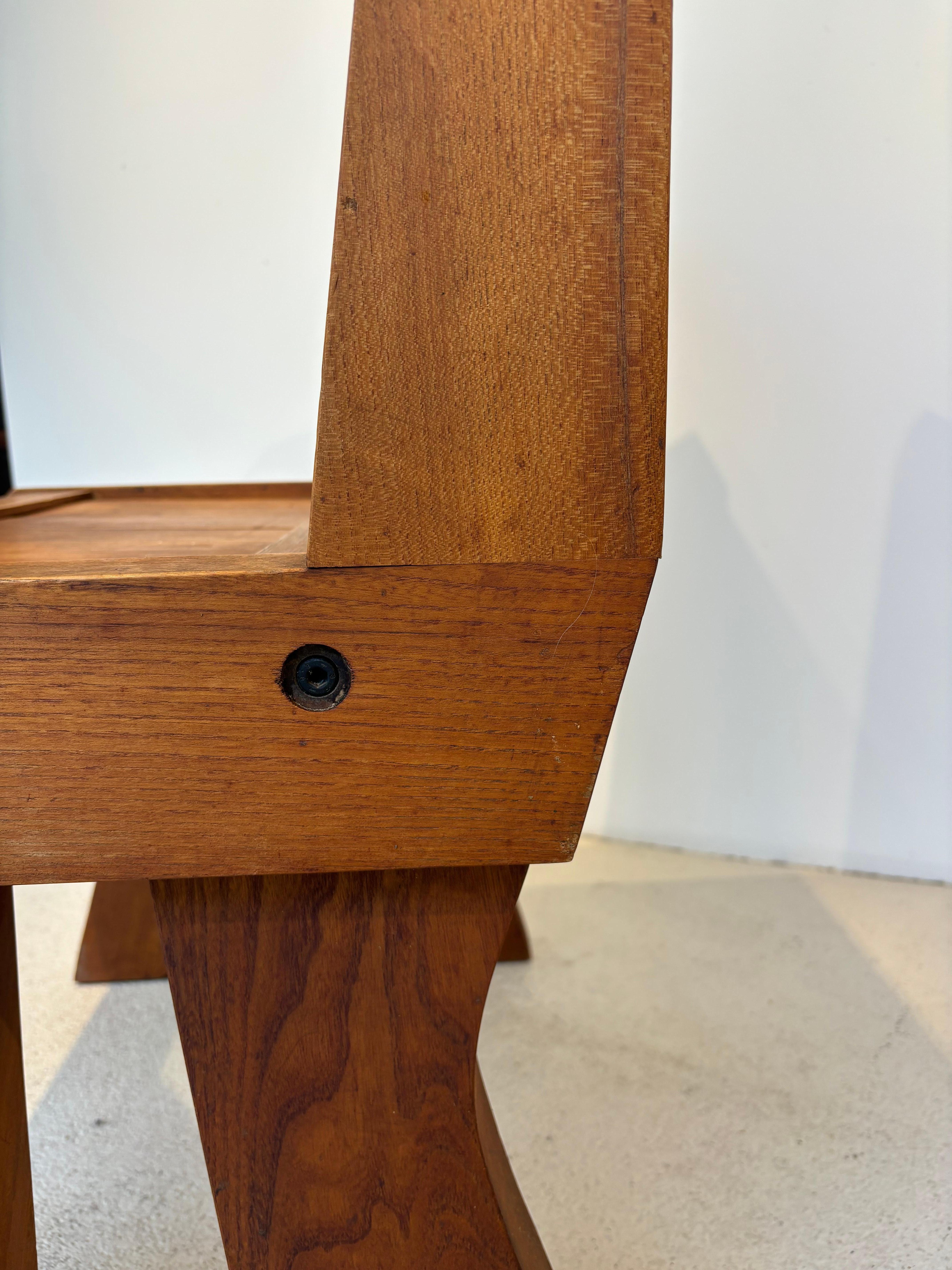 Nice bench by Claude Demoyen For Sale 12