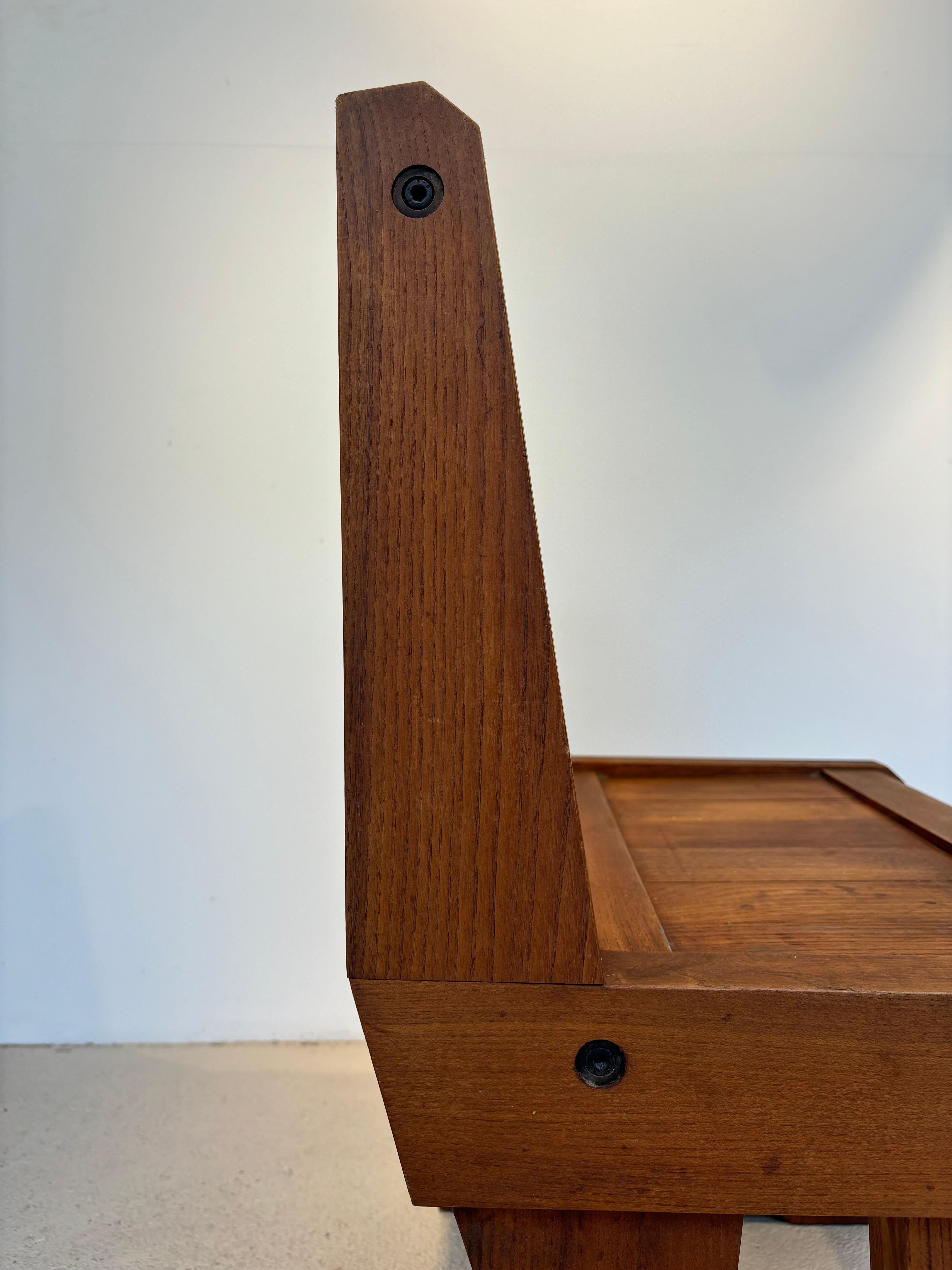 Mid-20th Century Nice bench by Claude Demoyen For Sale