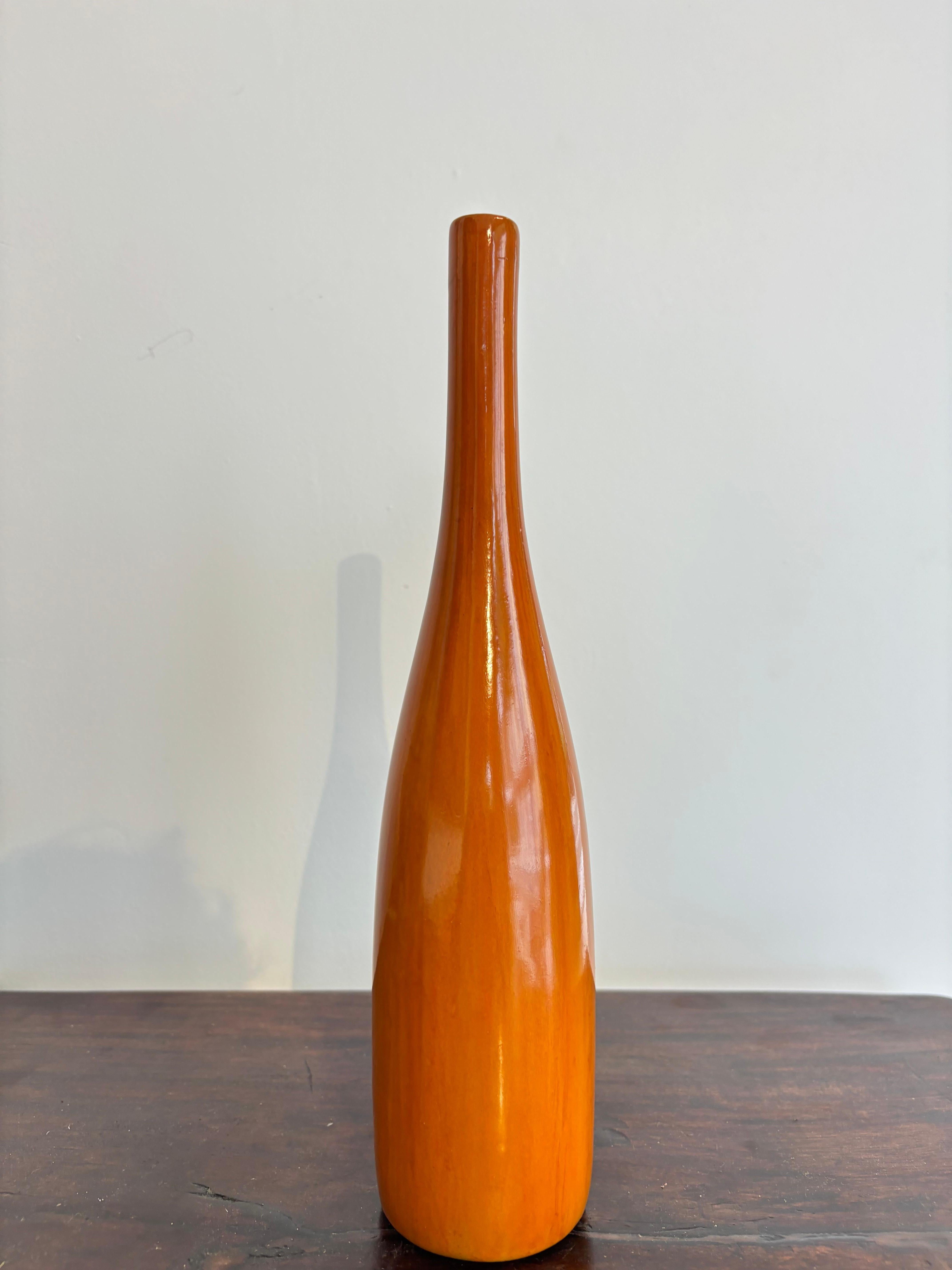 Mid-Century Modern Nice bottle by Jacques and Dani Ruelland For Sale