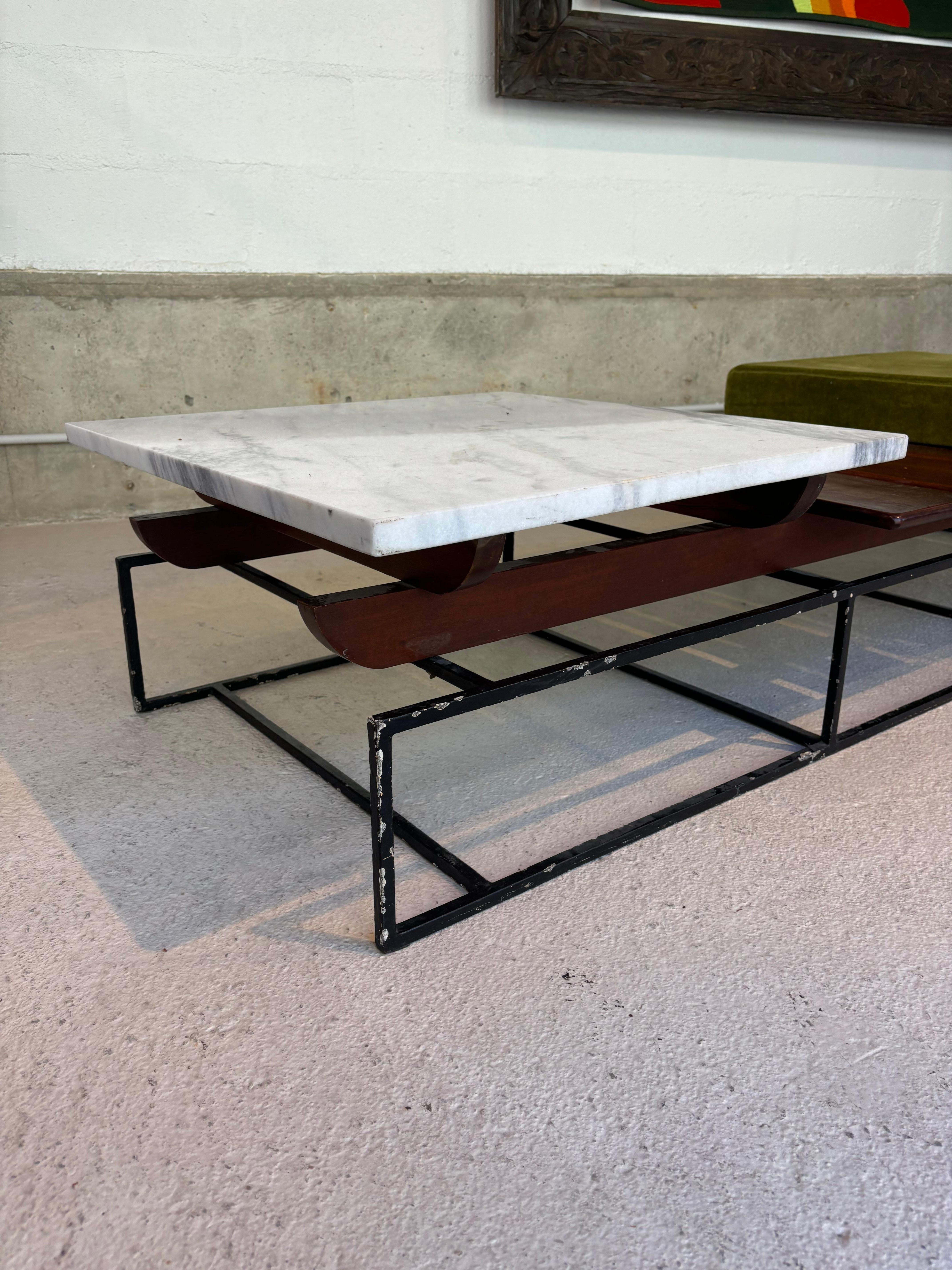 Joli banc brésilien attribué à Zalszupin en vente 2