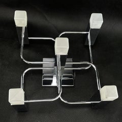 Bella lampada da soffitto di Gaetano Sciolari per Boulanger, anni '70