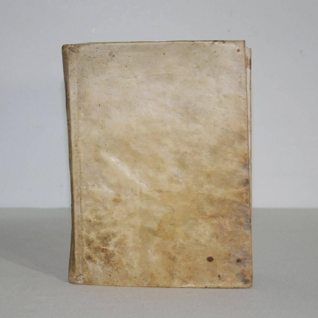 Nice Collection of 18th-19th Century Weathered Spanish Vellum Books 14