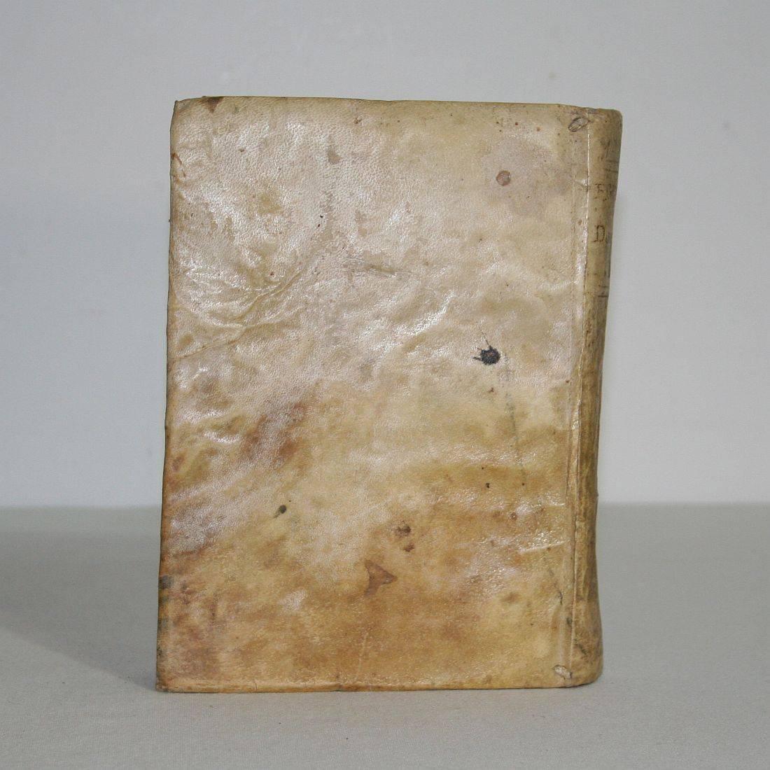 Nice Collection of 18th-19th Century Weathered Spanish Vellum Books 15