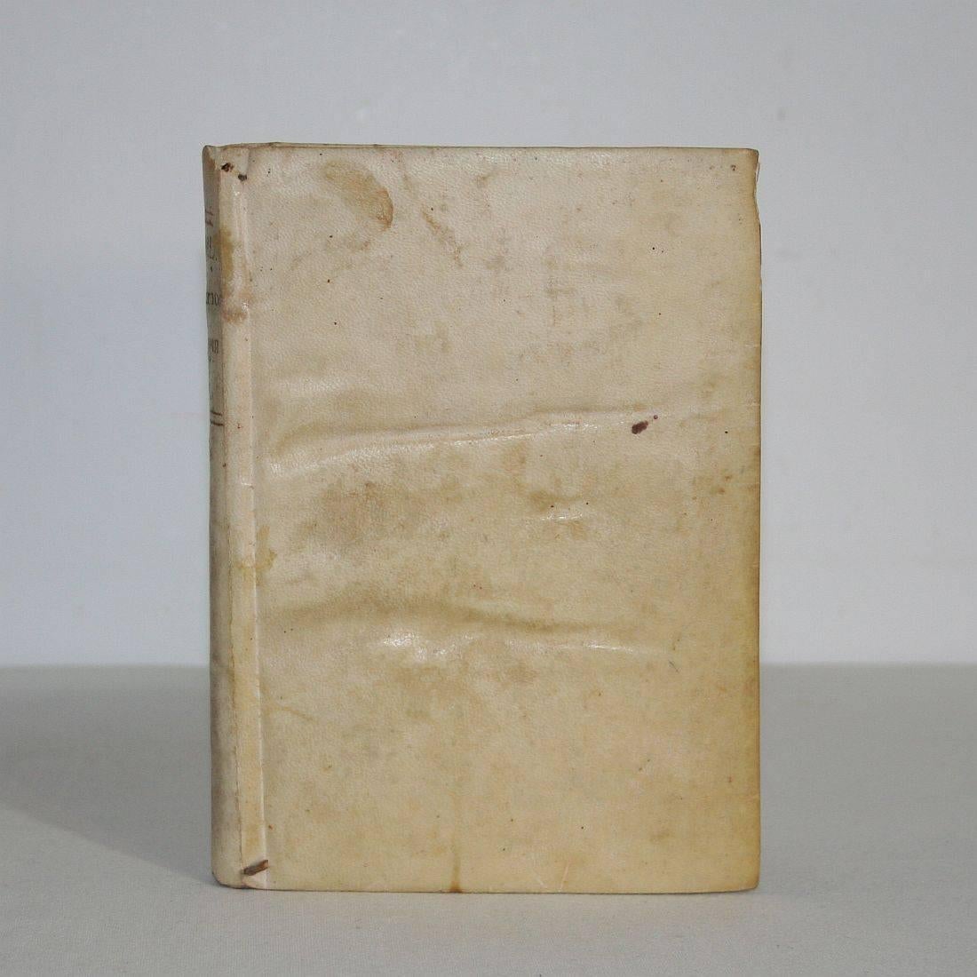 Nice Collection of 18th-19th Century Weathered Spanish Vellum Books 2