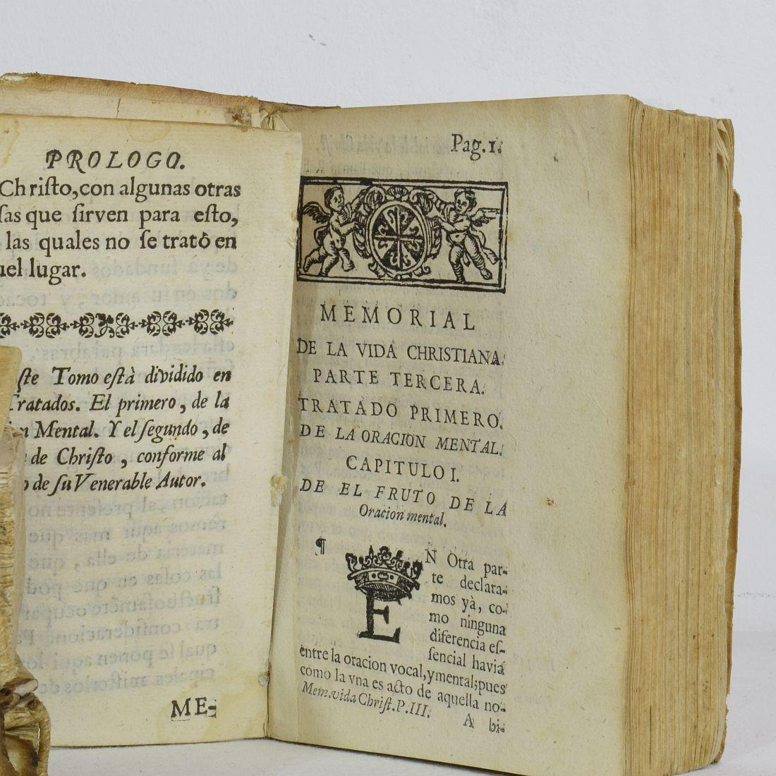 Nice Collection of 18th Century Weathered Spanish Vellum Books 11