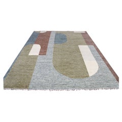 Beau tapis design Art Déco contemporain moderne