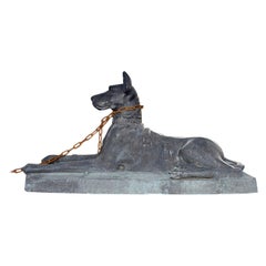 Nice Dog Statue, 20th Century