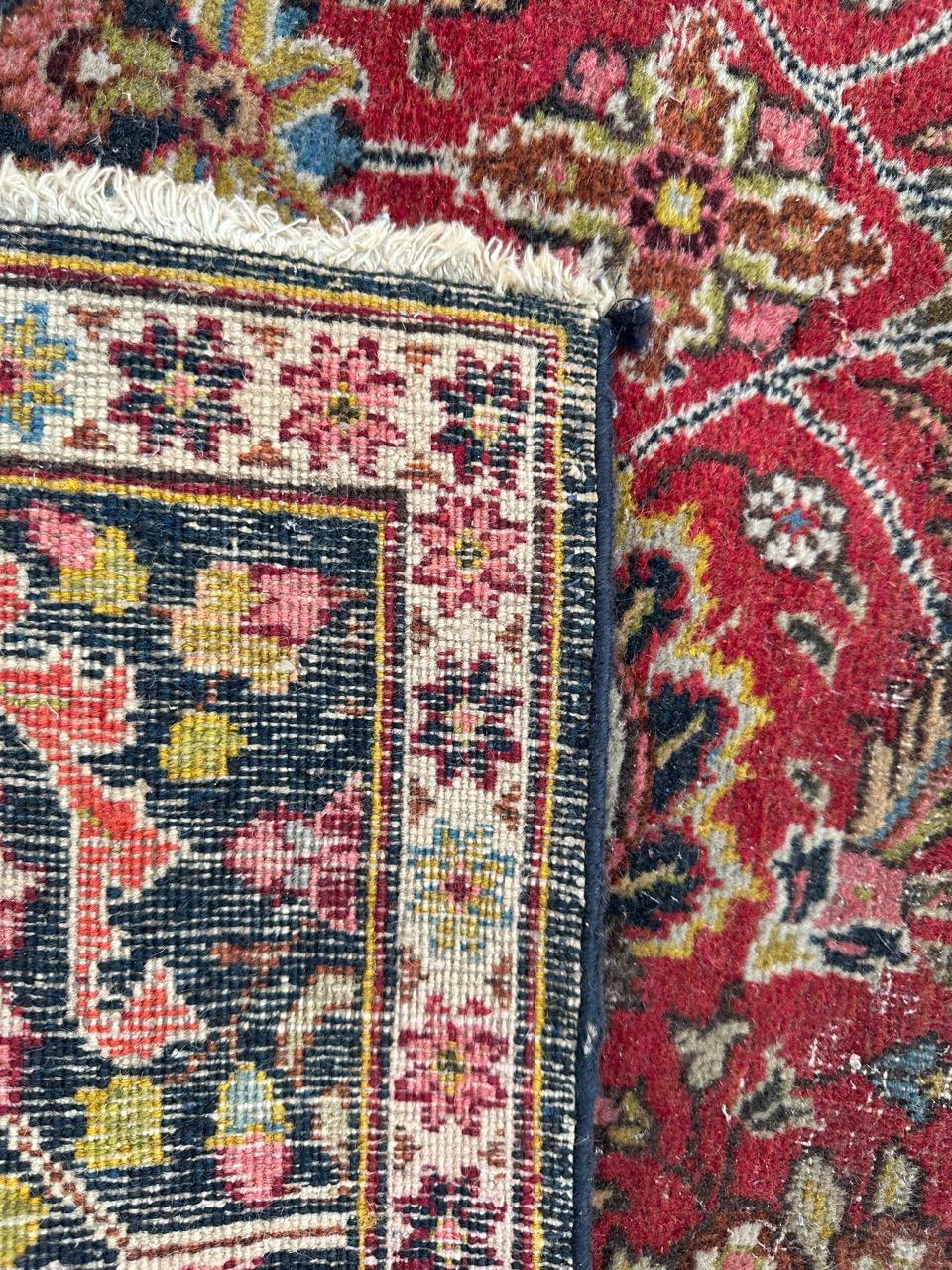 Bobyrug’s Nice early 20th century tabriz rug For Sale 5
