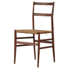 Nice Early Gio Ponti Superleggera Chair, in Original Condition, Italy, 1950s