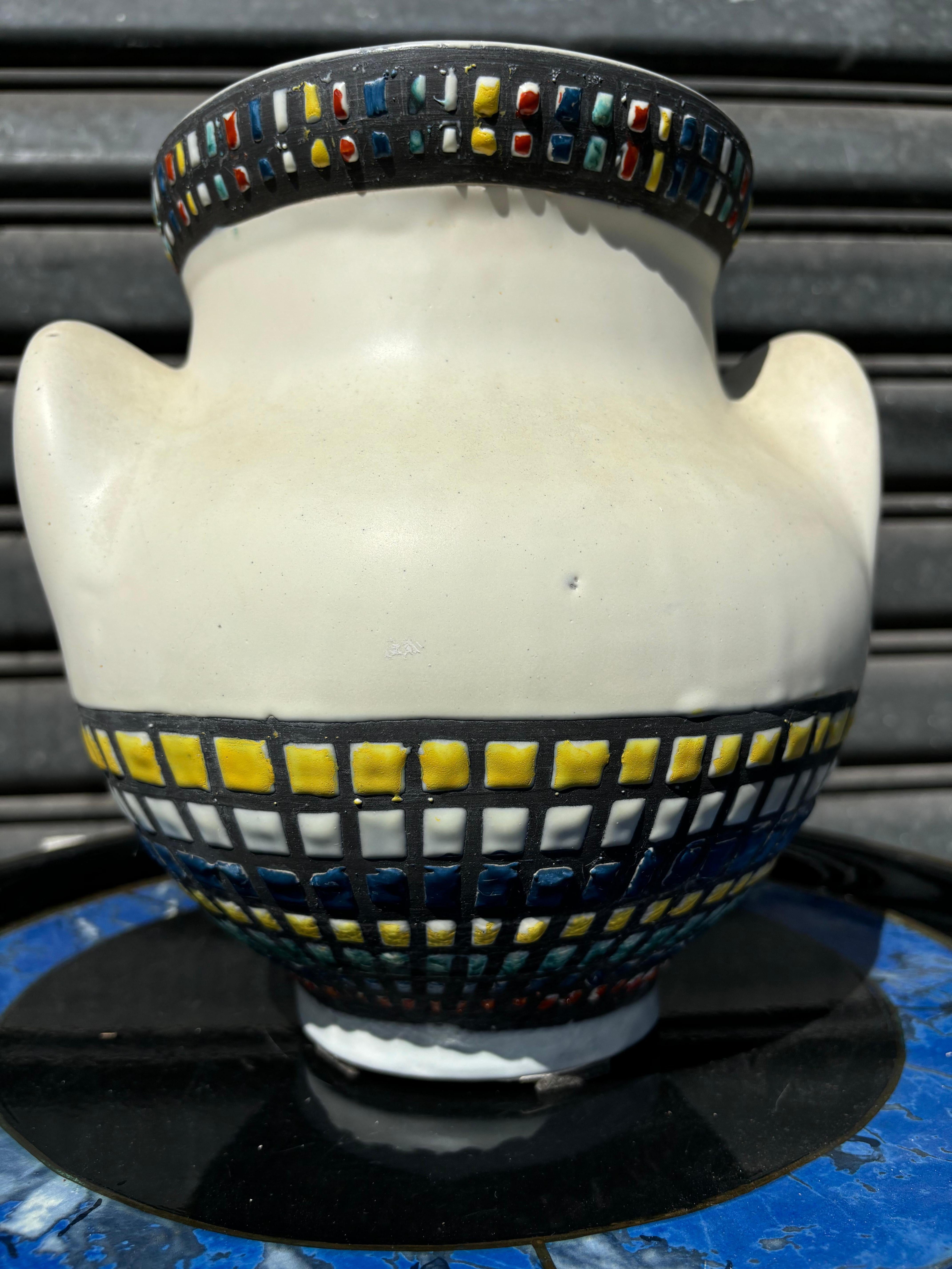 Bel vaso per le orecchie di Roger Capron in vendita 1