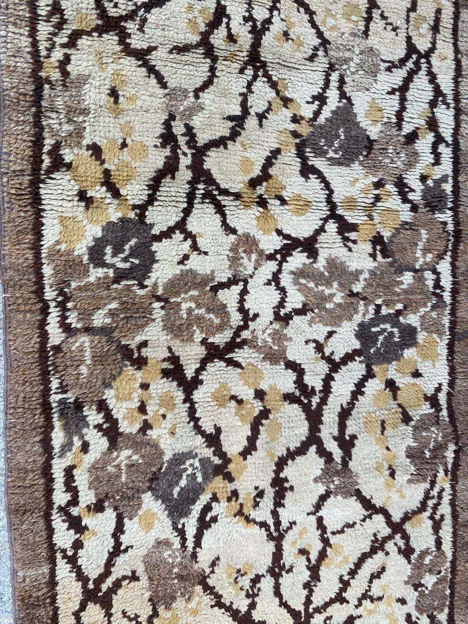 Bobyrug’s Nice European Art Deco Rug For Sale 1