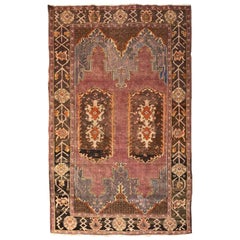 Nice Fine Antique Turkish Konya Rug