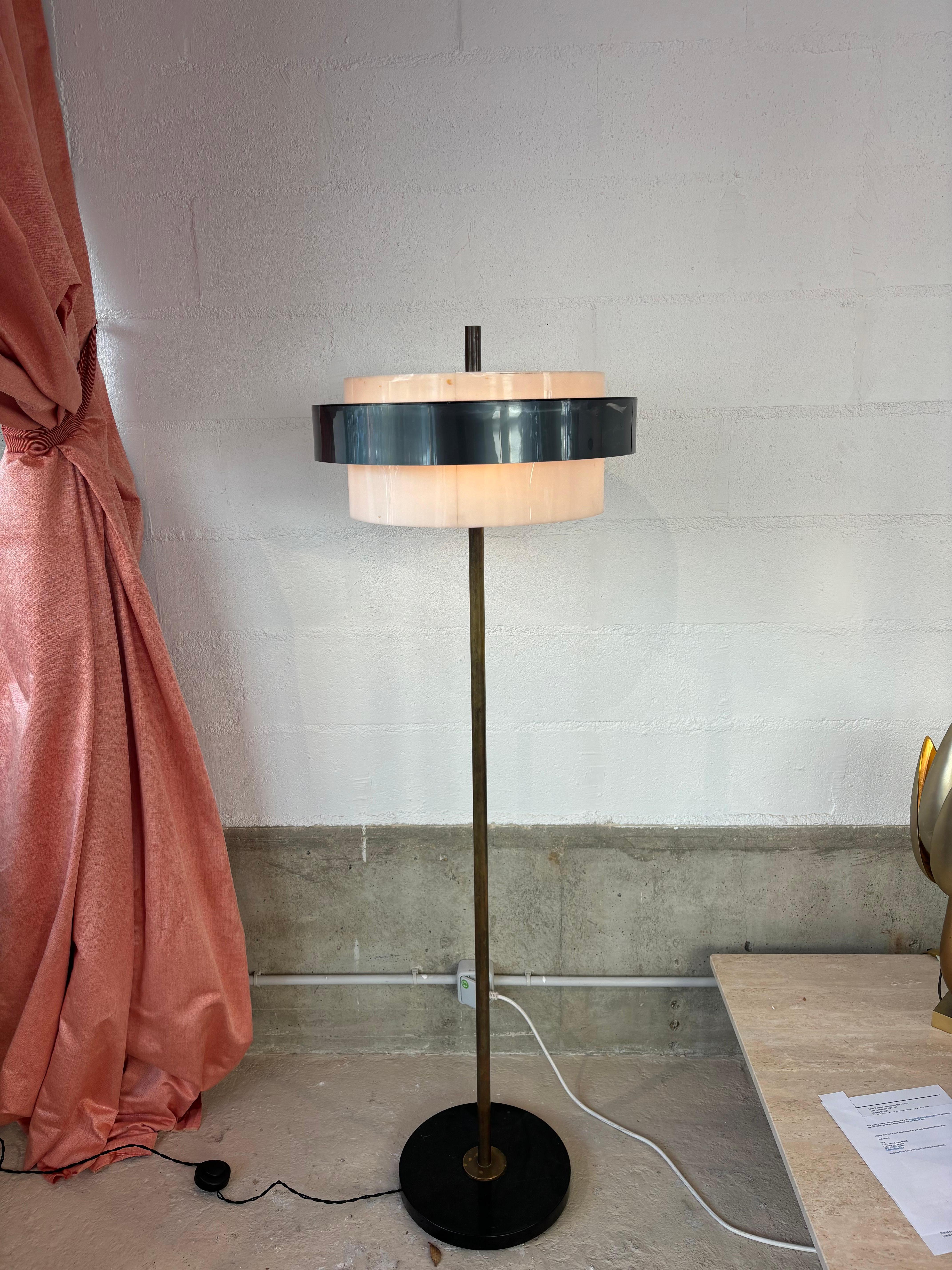 Bonita lámpara de pie 1960 Francés en venta