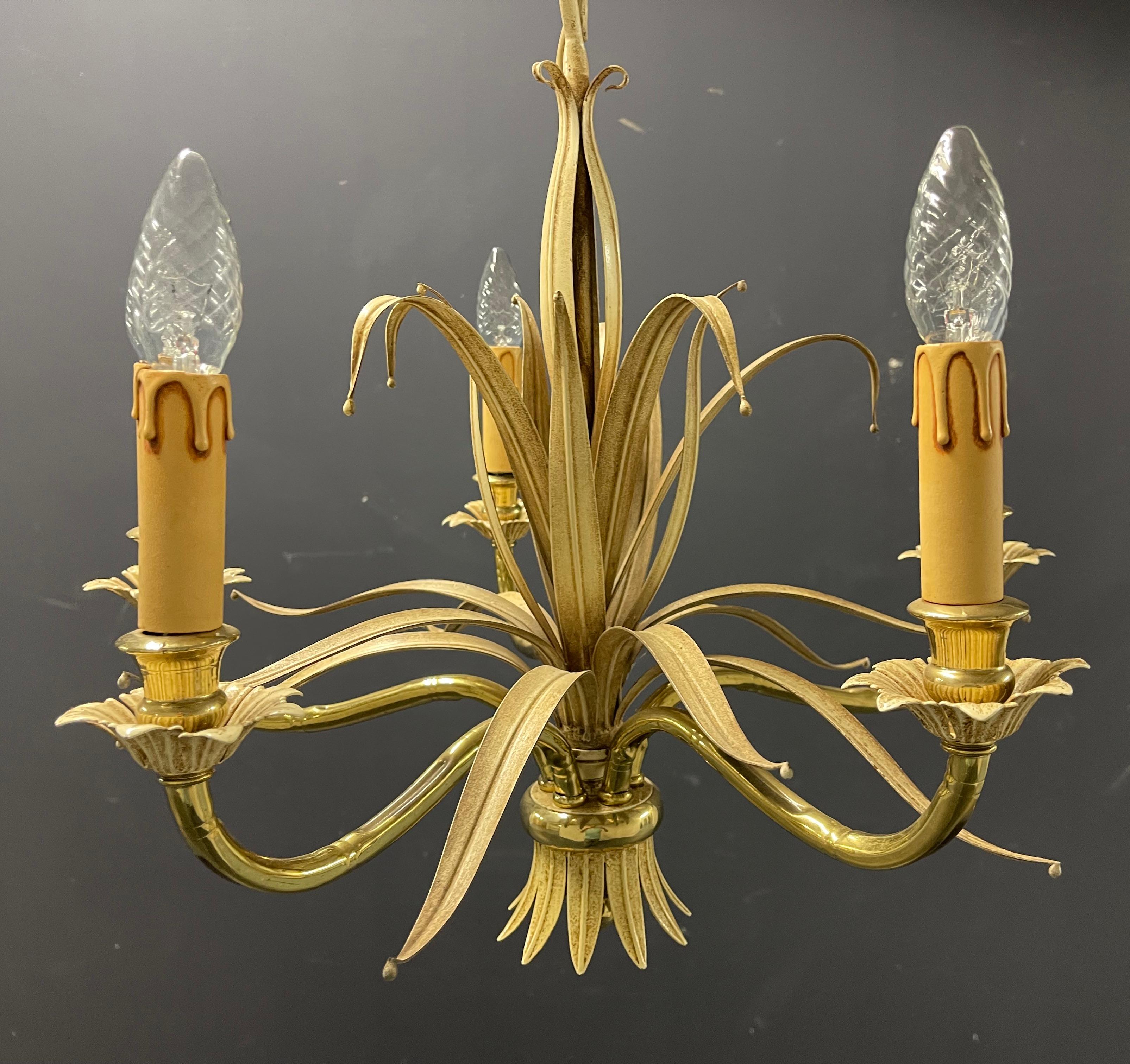 Nice Florentine Ceiling Lamp For Sale 7