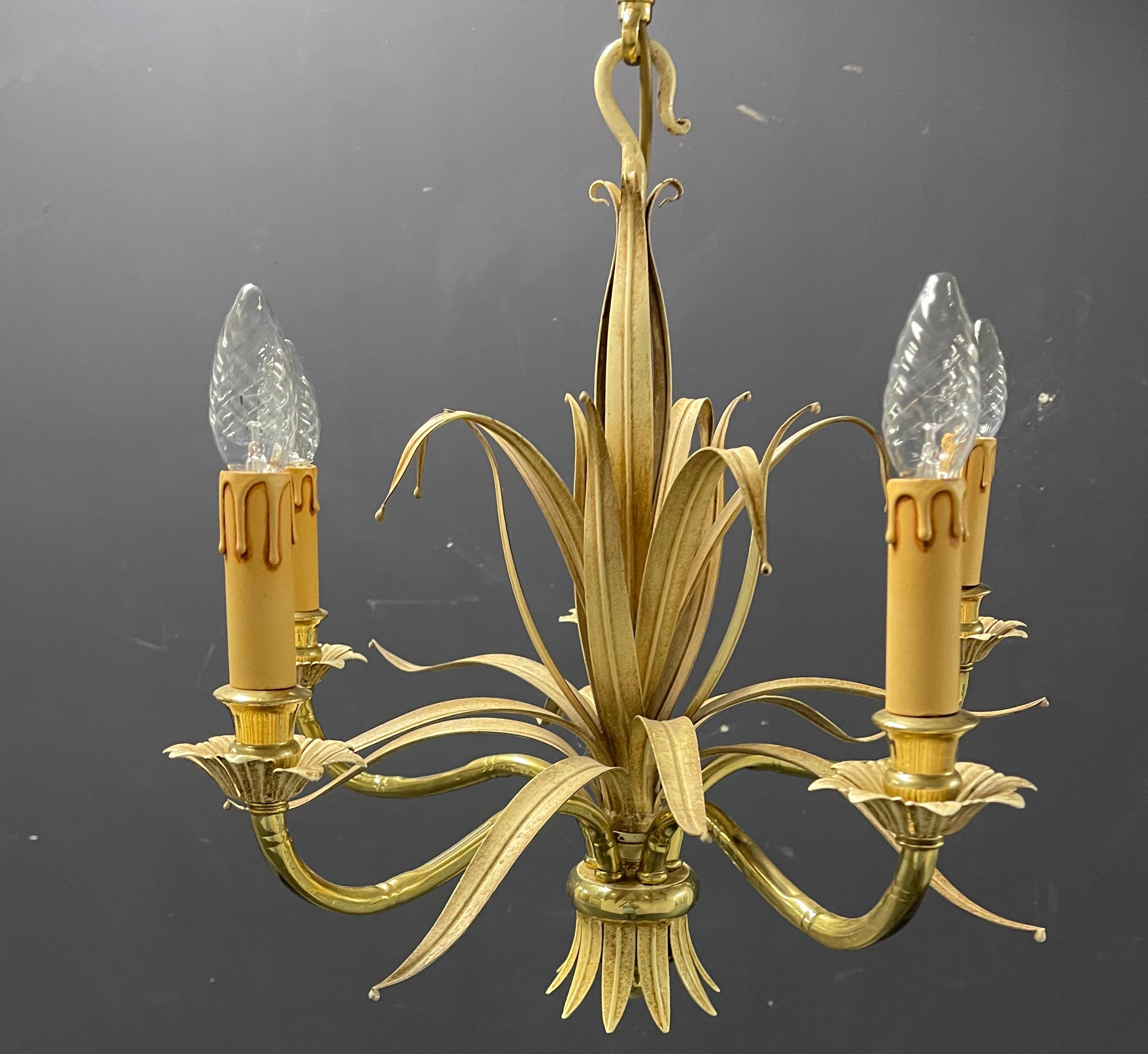 Nice Florentine Ceiling Lamp For Sale 3