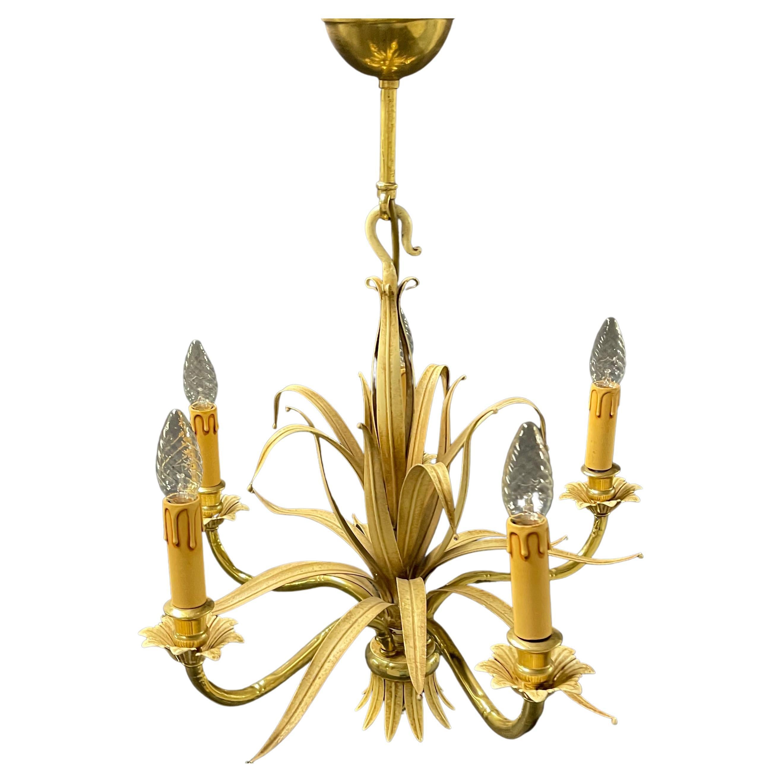 Nice Florentine Ceiling Lamp For Sale