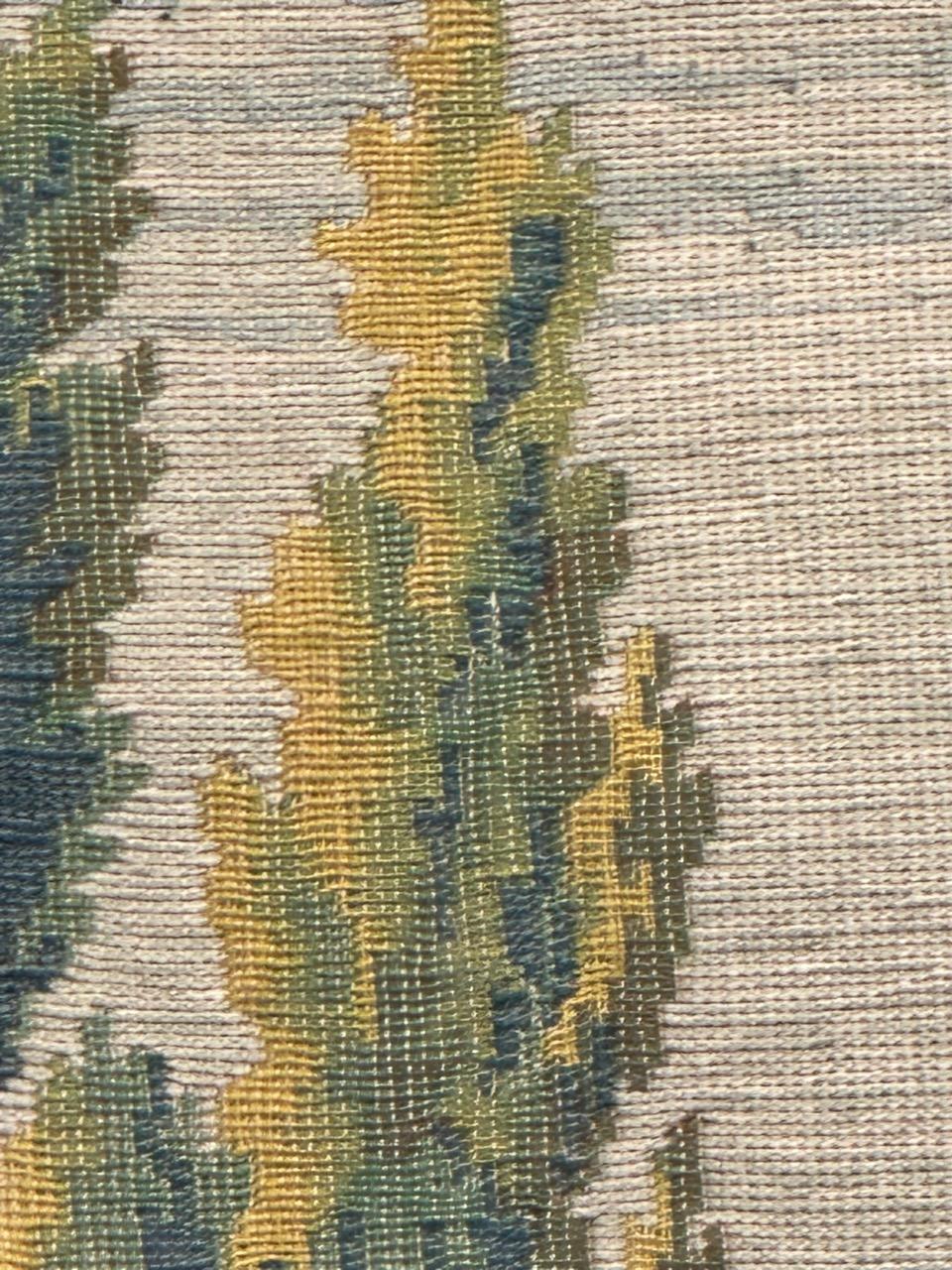 Nice French Aubusson Style Jacquard Tapestry “Berger Galant” For Sale 12