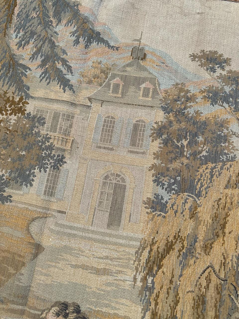 Bonito Tapiz Jacquard Francés Estilo Aubusson en venta 5