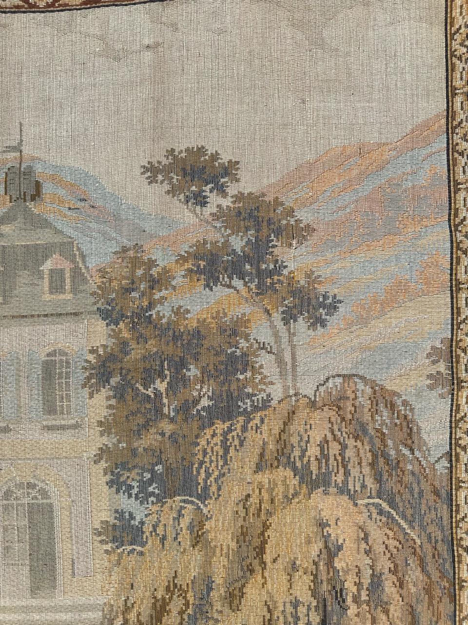 Bonito Tapiz Jacquard Francés Estilo Aubusson en venta 9