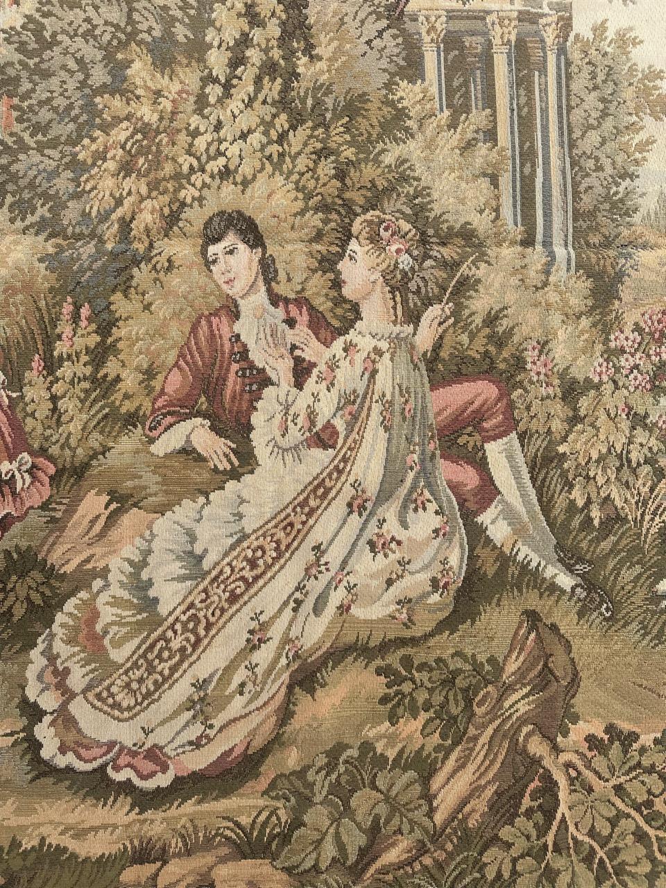 Bonito Tapiz Jacquard Francés Estilo Aubusson Hecho a máquina en venta