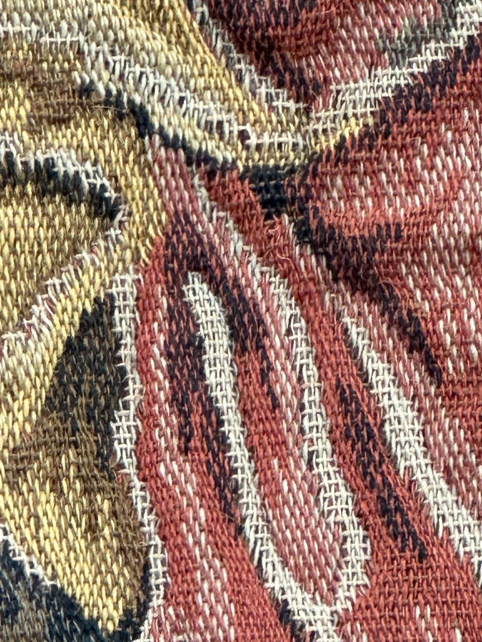 Schöner französischer Aubusson-Stil Jacquard-Wandteppich Mittelalterliches Design 