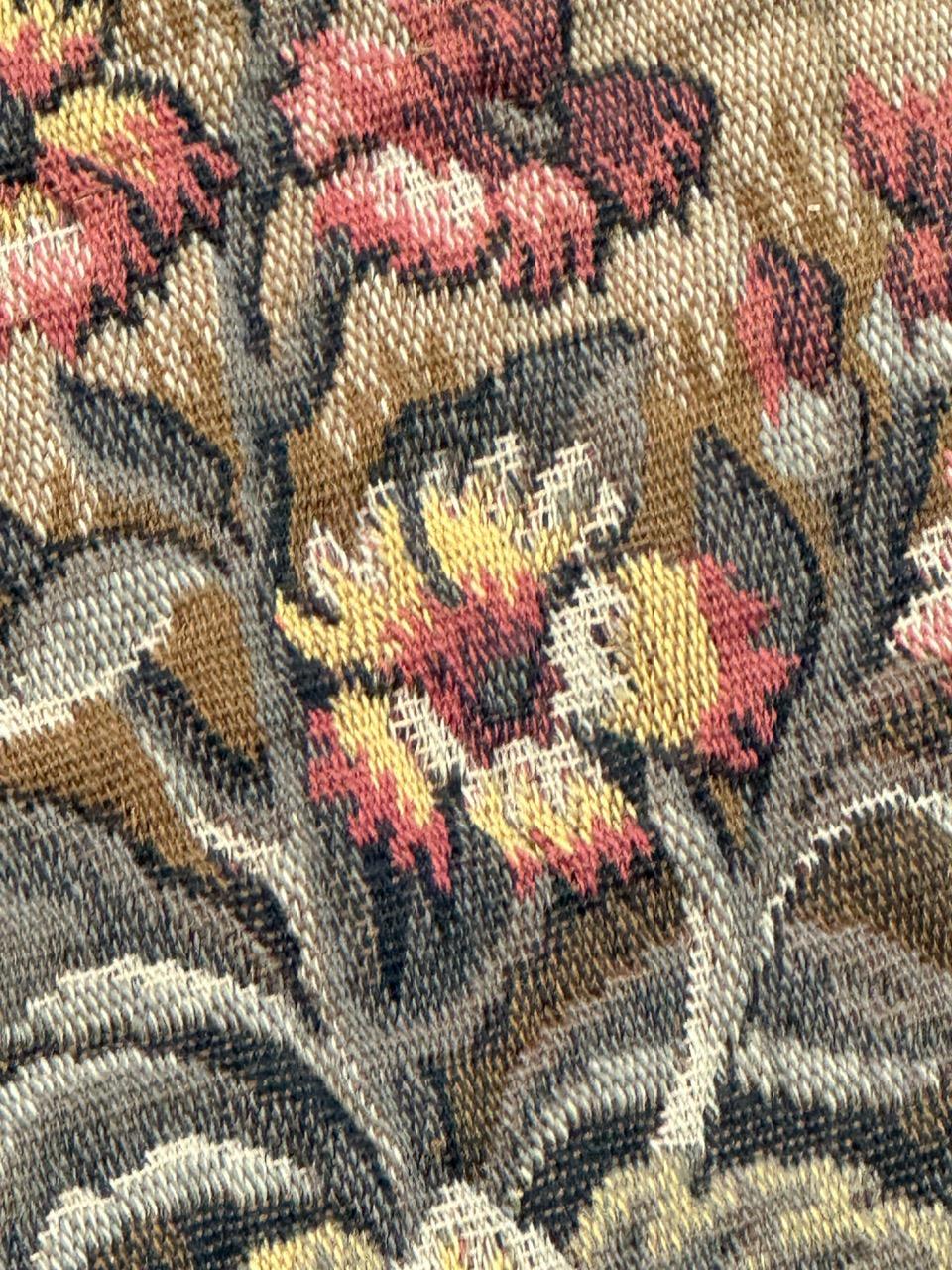Schöner französischer Aubusson-Stil Jacquard-Wandteppich Mittelalterliches Design 