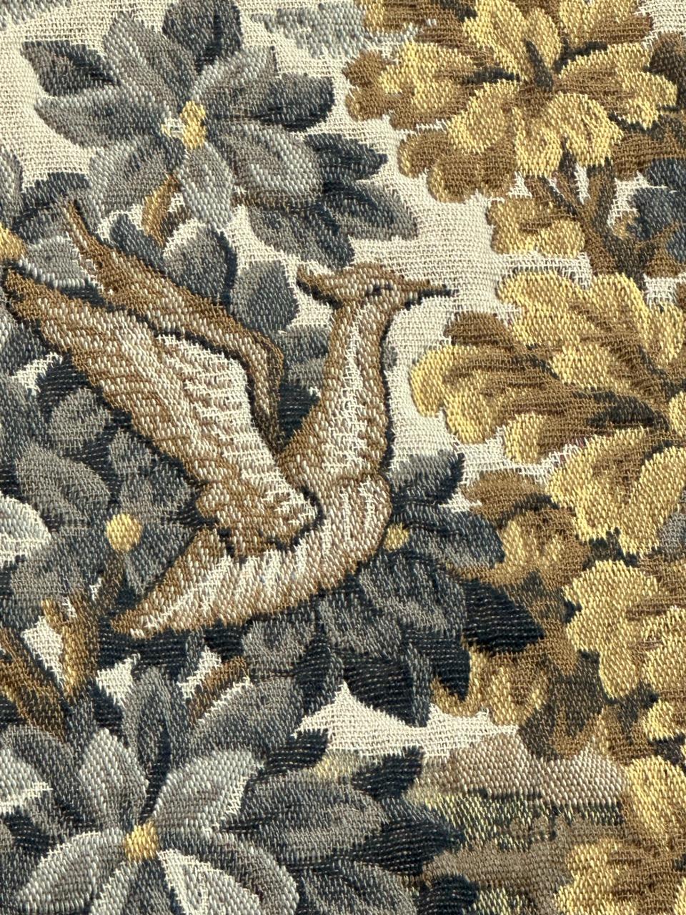 Schöner französischer Aubusson-Stil Jacquard-Wandteppich Mittelalterliches Design 