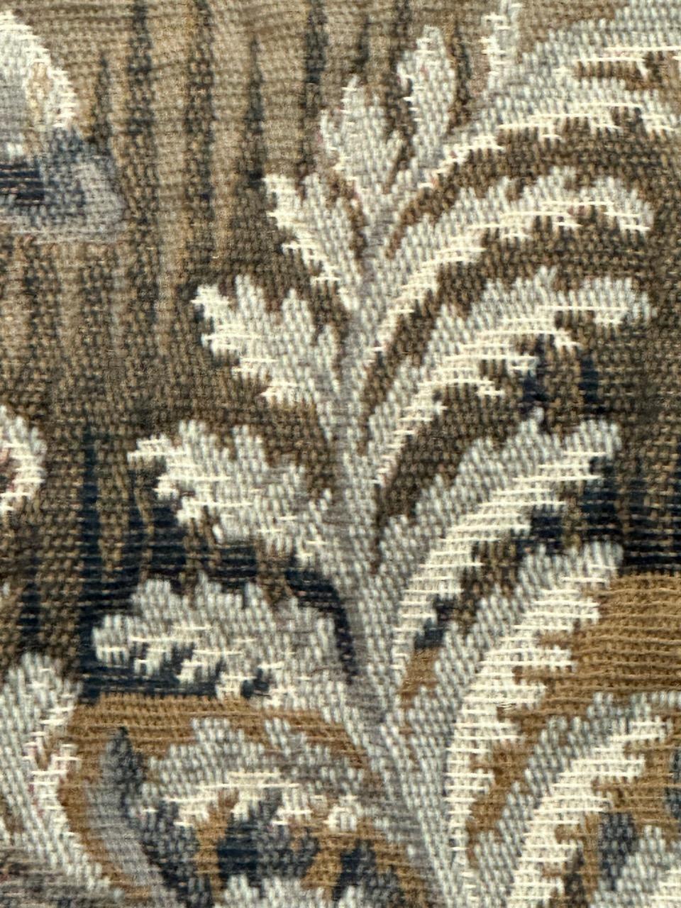 Schöner französischer Aubusson-Stil Jacquard-Wandteppich Mittelalterliches Design 
