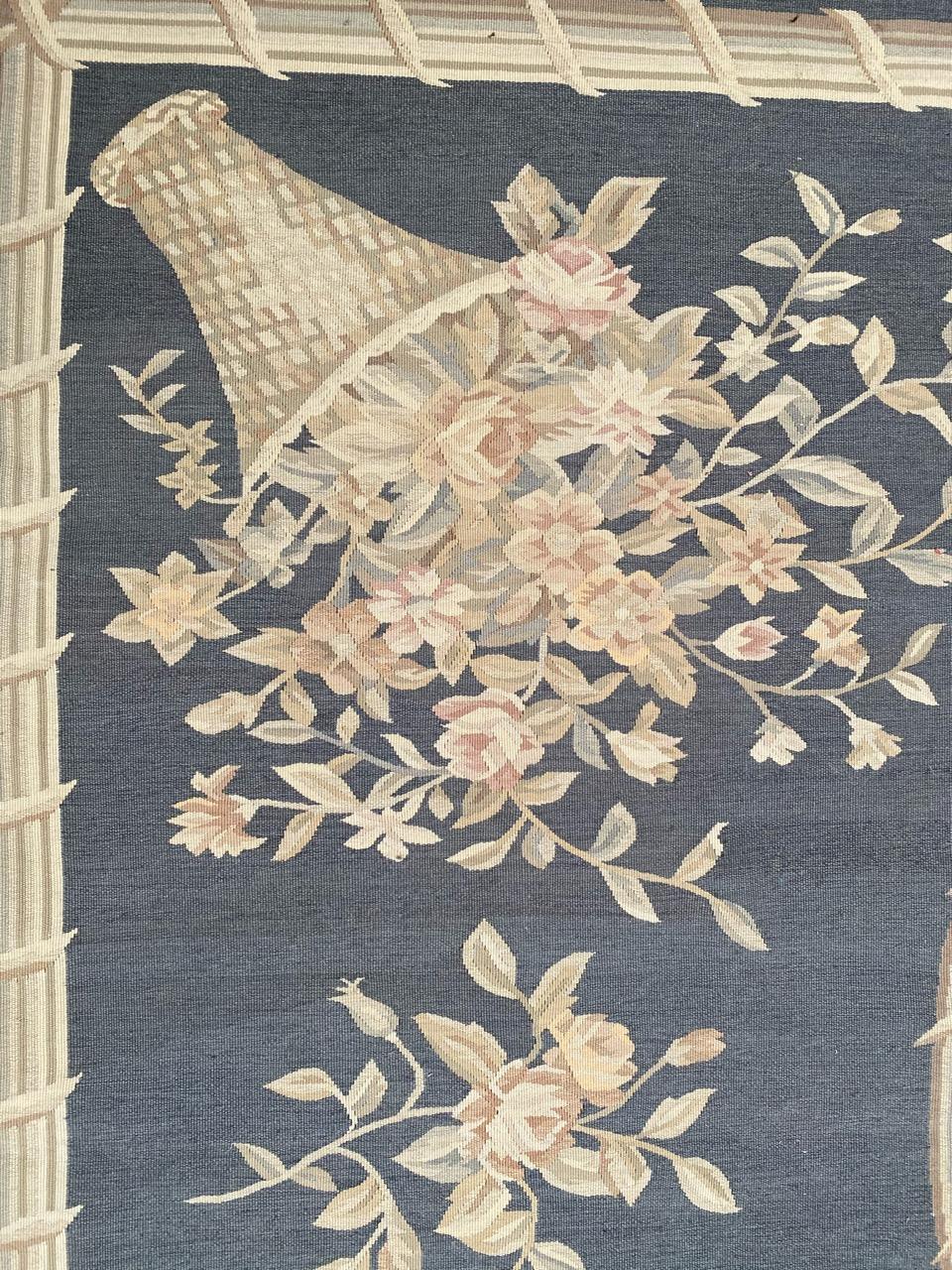 Chinese Bobyrug’s Nice Handwoven Aubusson Style Rug For Sale