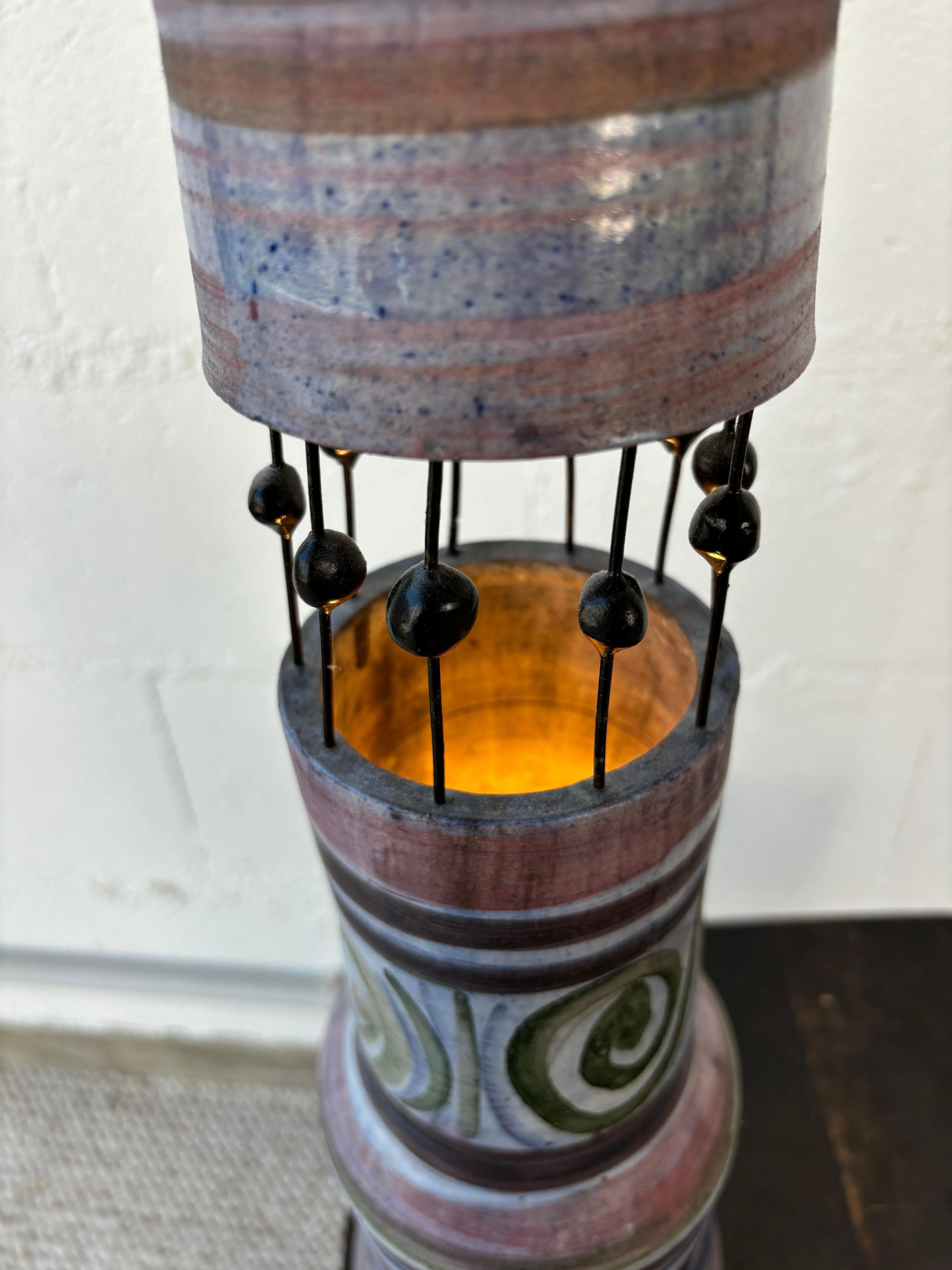 Nice lamp by Georges Pelletier For Sale 5