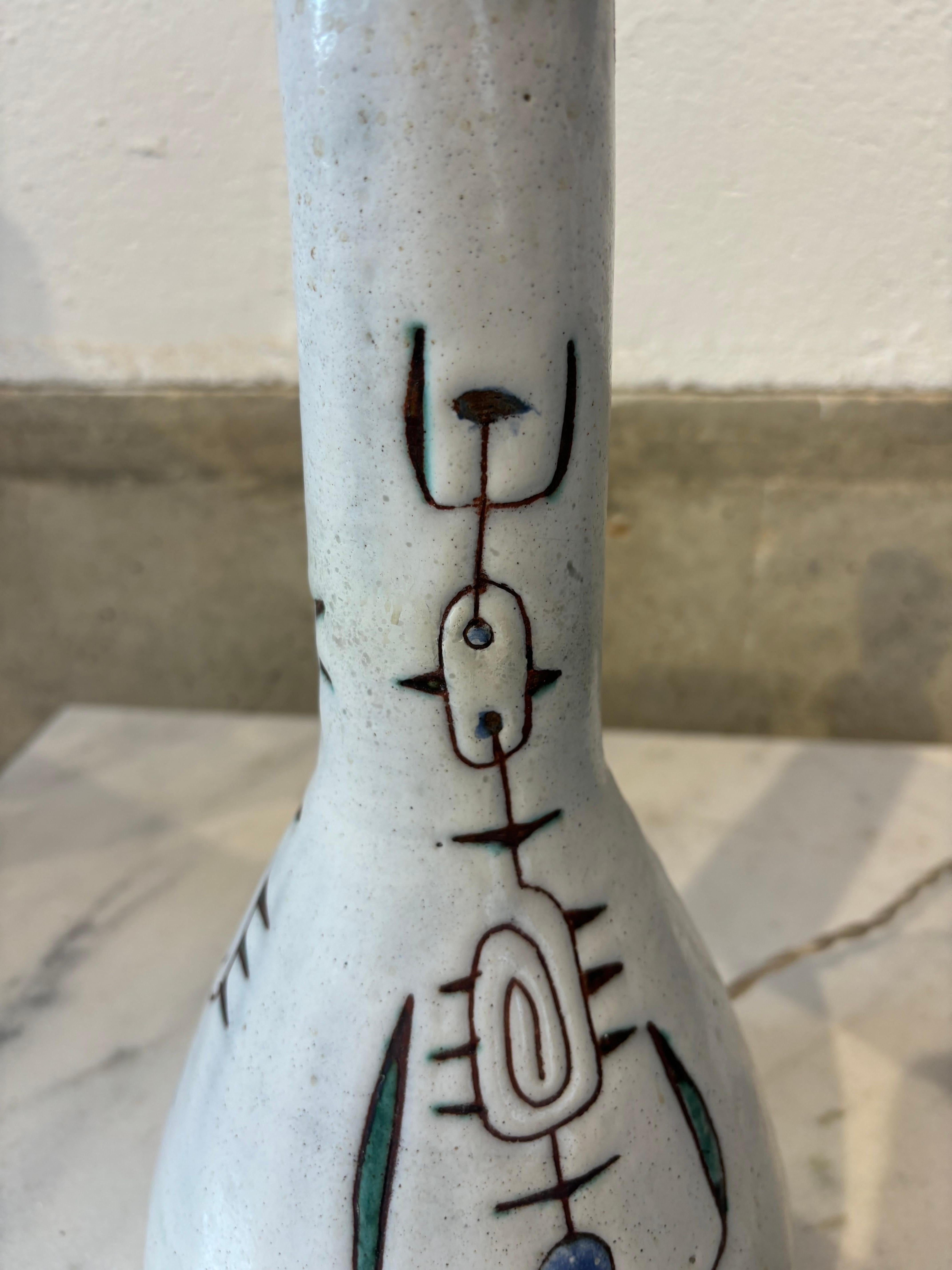 Nice lamp by Jean Rivier For Sale 6