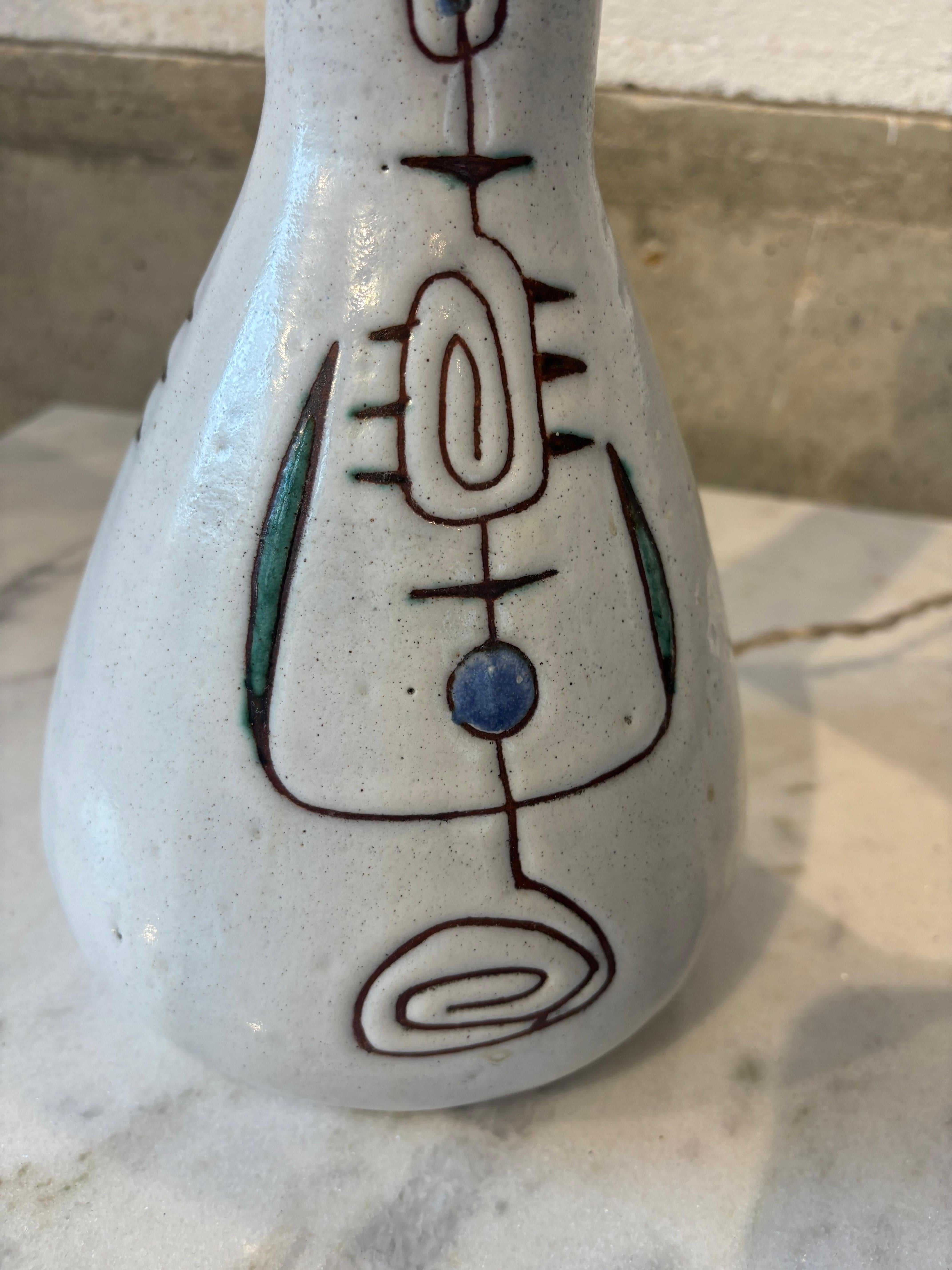 Nice lamp by Jean Rivier For Sale 7