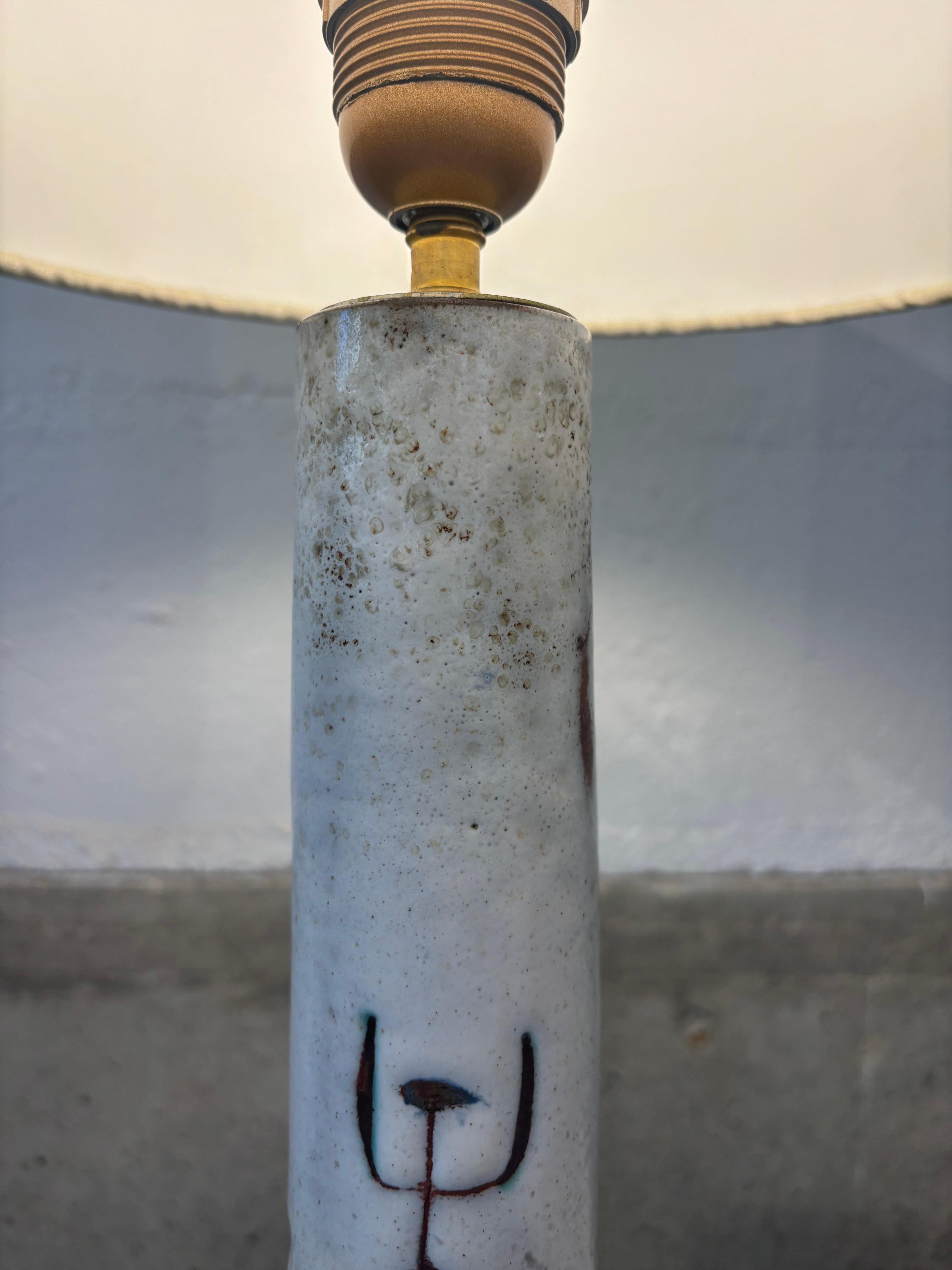 Nice lamp by Jean Rivier For Sale 10