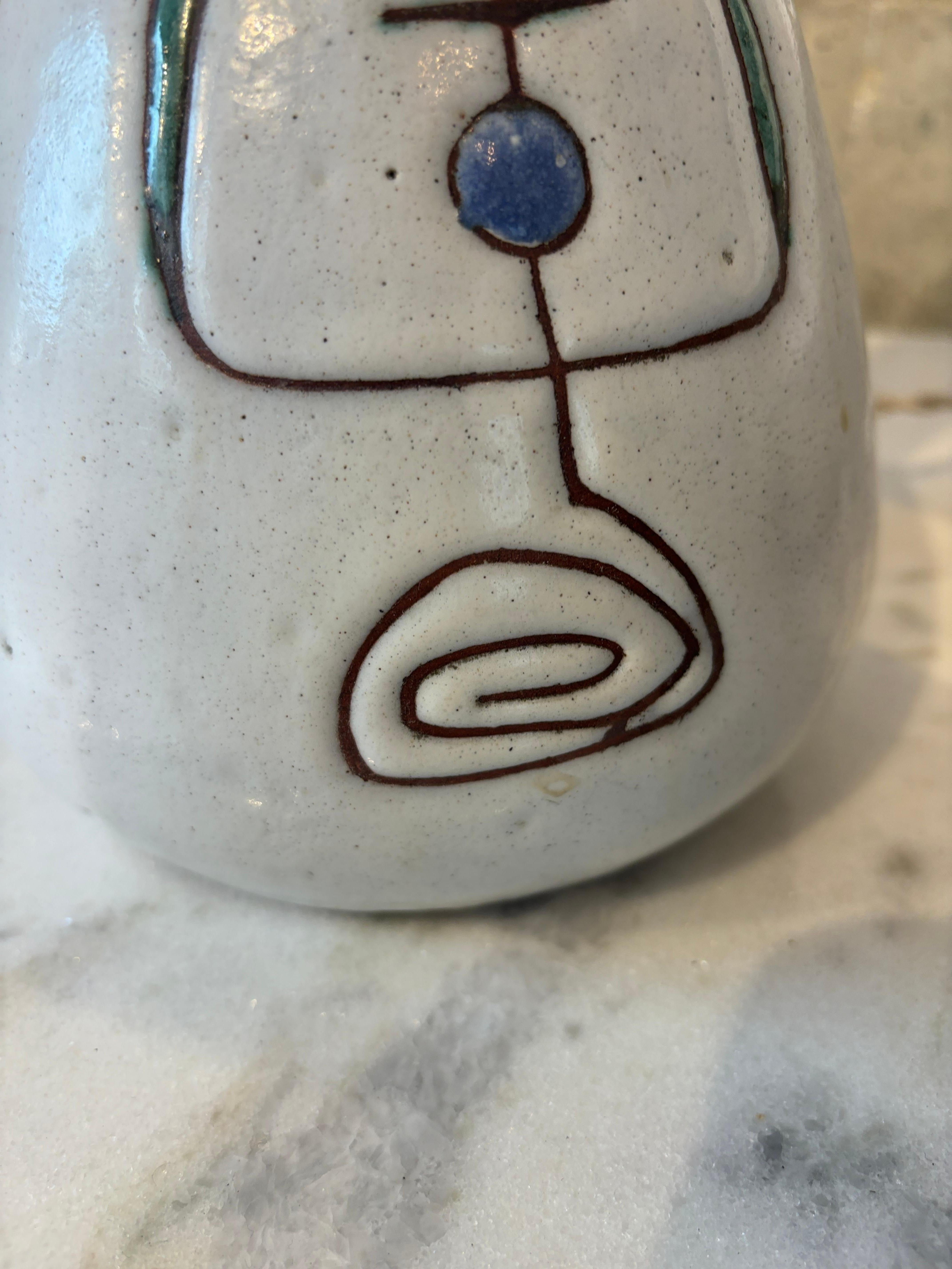 Nice lamp by Jean Rivier For Sale 11