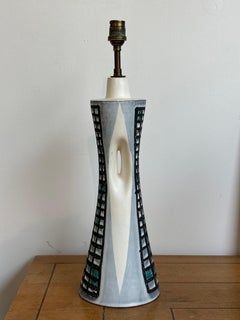 Nice lamp by Roger Capron in ceramic, Vallauris, france 1960
