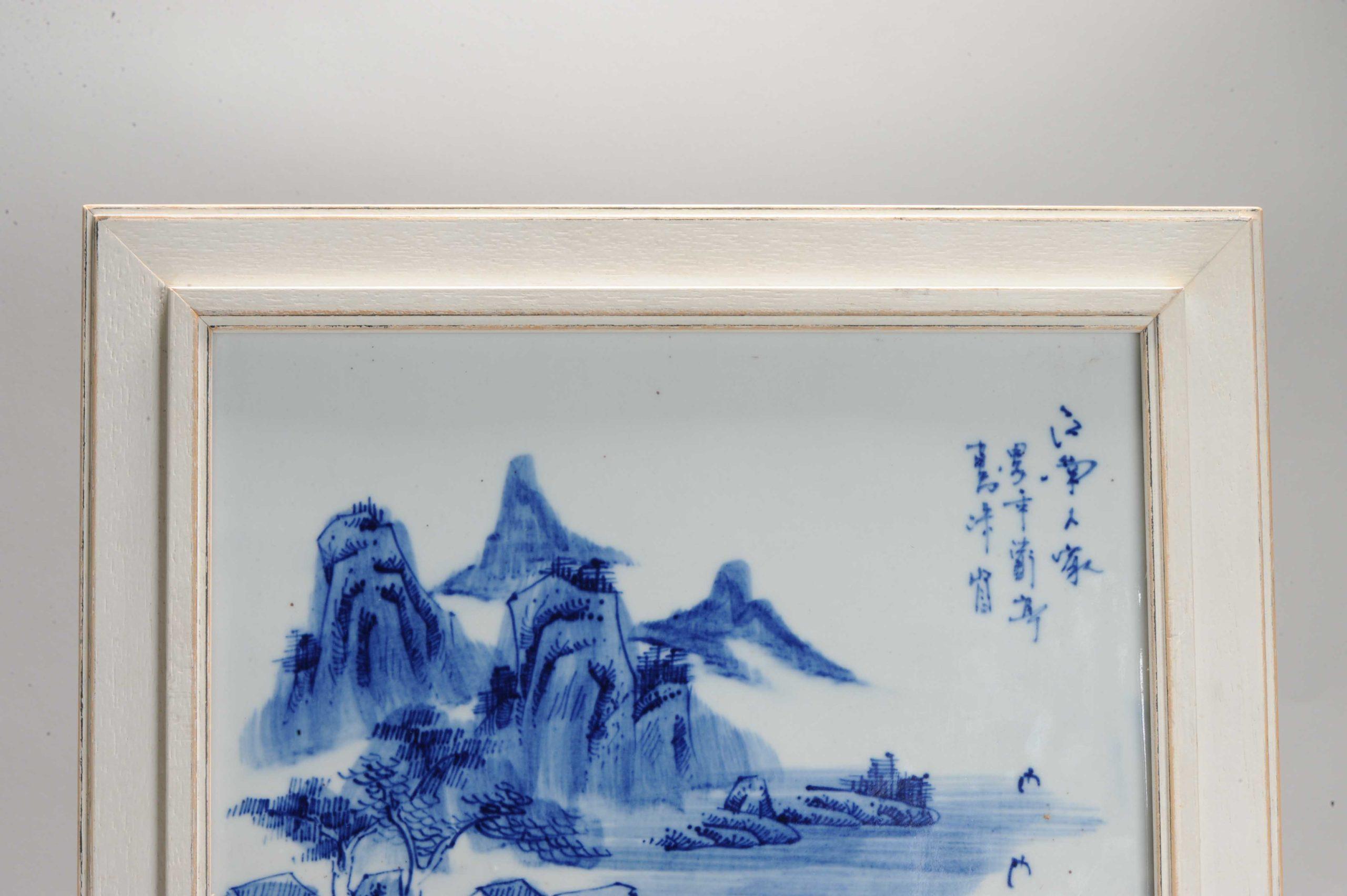 Preciosa placa enmarcada de porcelana china. Data de los años 70 u 80.

Más información:
Material: Porcelana y cerámica
Tipo de decoración / Color: Policromía
Región de origen: China
Periodo: Siglo XX
Periodo de la Dinastía China: PRdC (1949 -