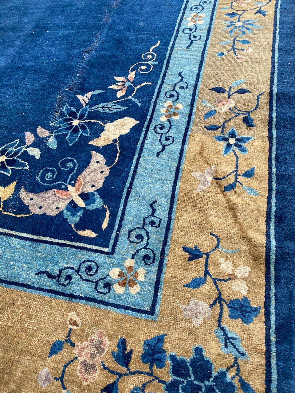 Bobyrug’s Nice Large Antique Chinese Rug 1