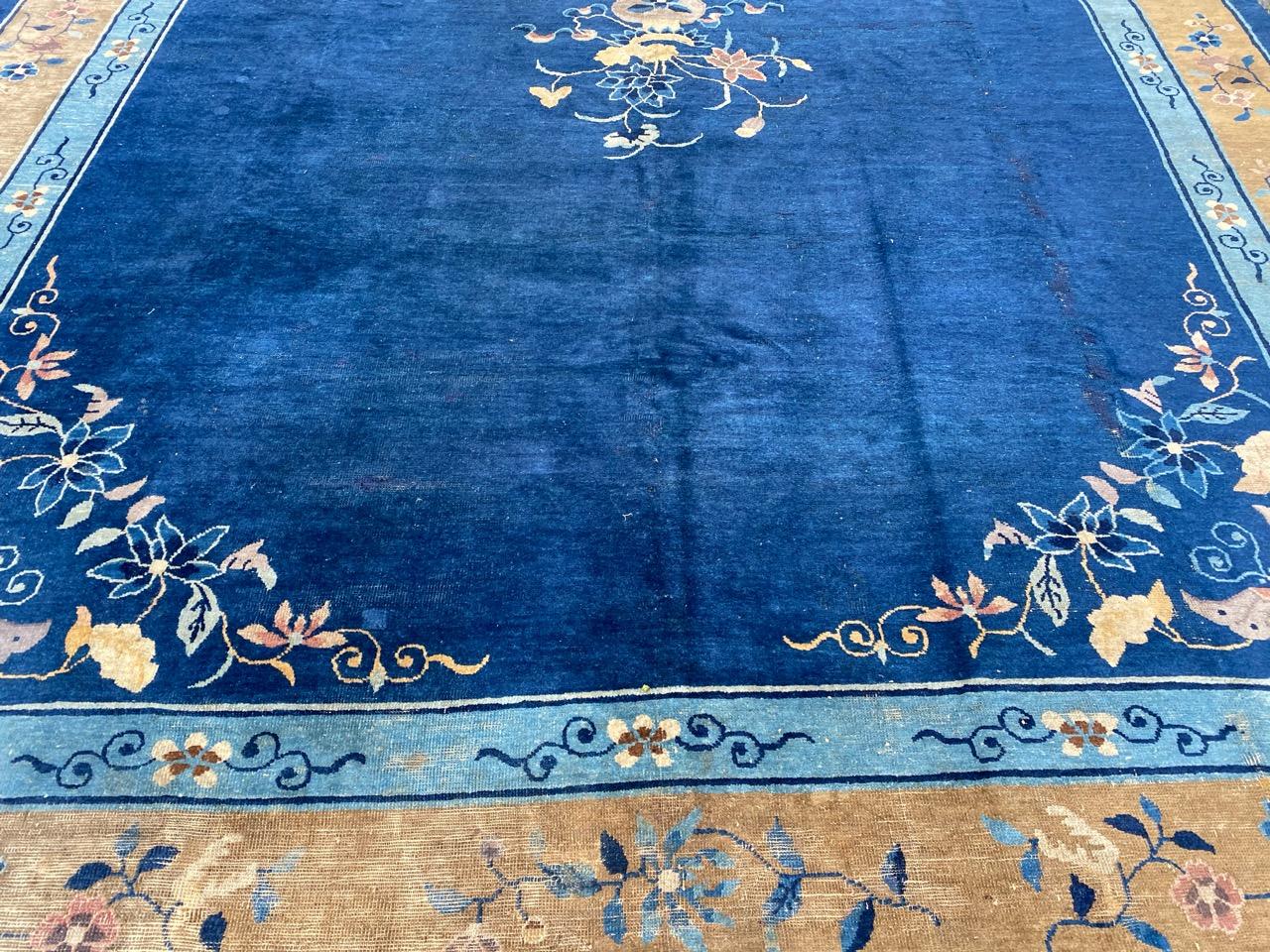 Bobyrug’s Nice Large Antique Chinese Rug 7