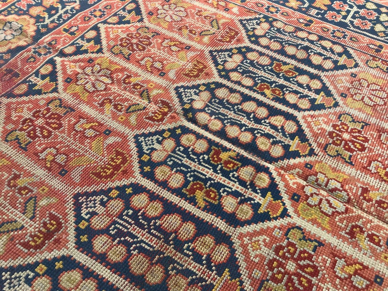 Nice Large Antique Donegal European Rug For Sale at 1stdibs