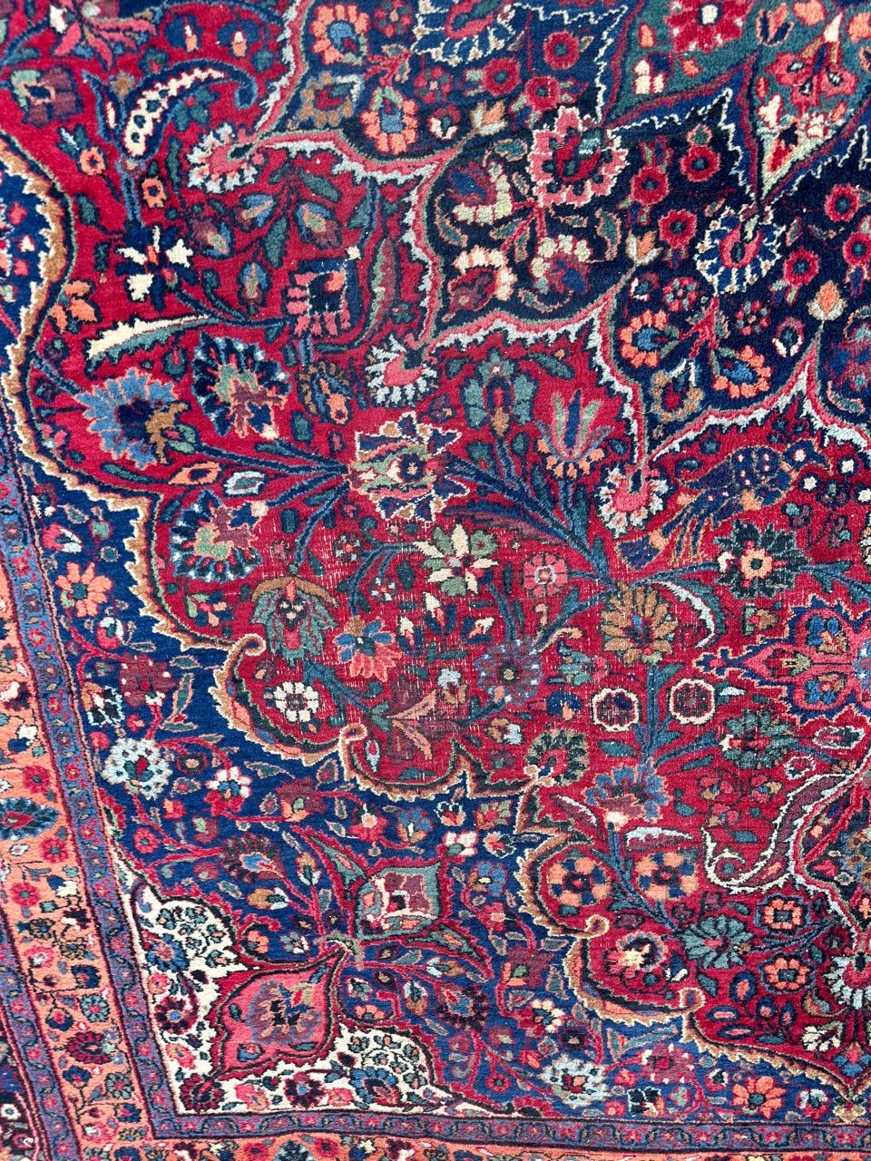 Il bel tappeto antico Dorokhsh grande di Bobyrug in vendita 5