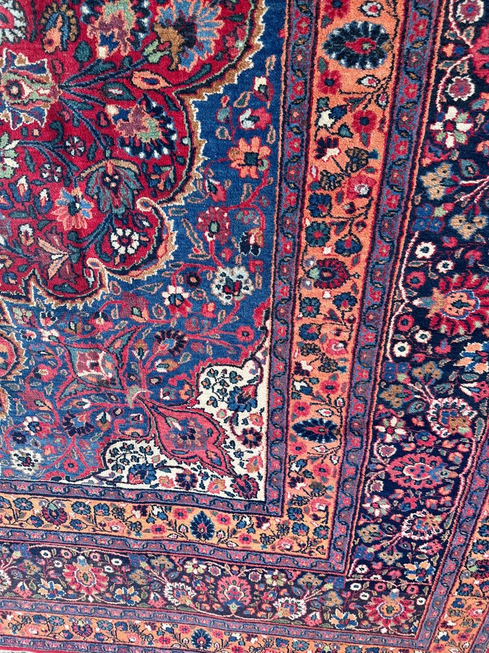 Bobyrug’s Nice Large Antique Dorokhsh Rug For Sale 9