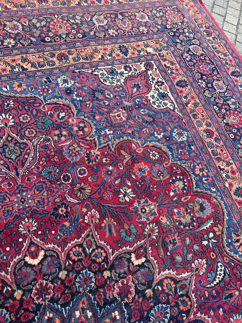 XX secolo Il bel tappeto antico Dorokhsh grande di Bobyrug in vendita