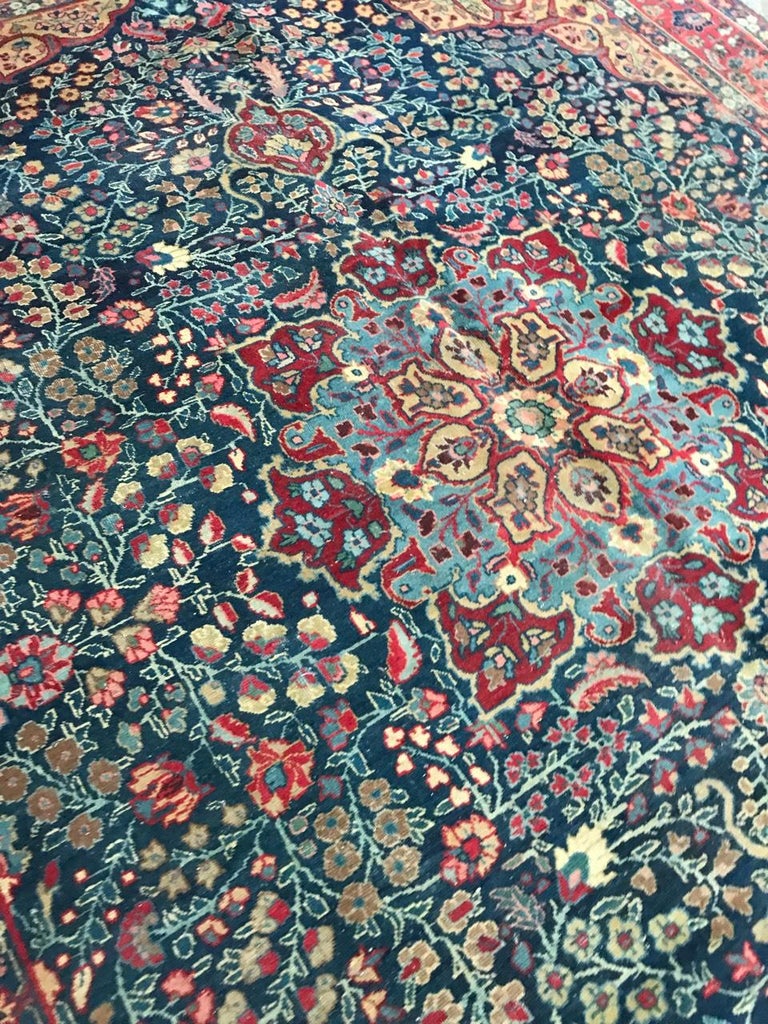 Nice Large Antique Tabriz Rug For Sale at 1stDibs