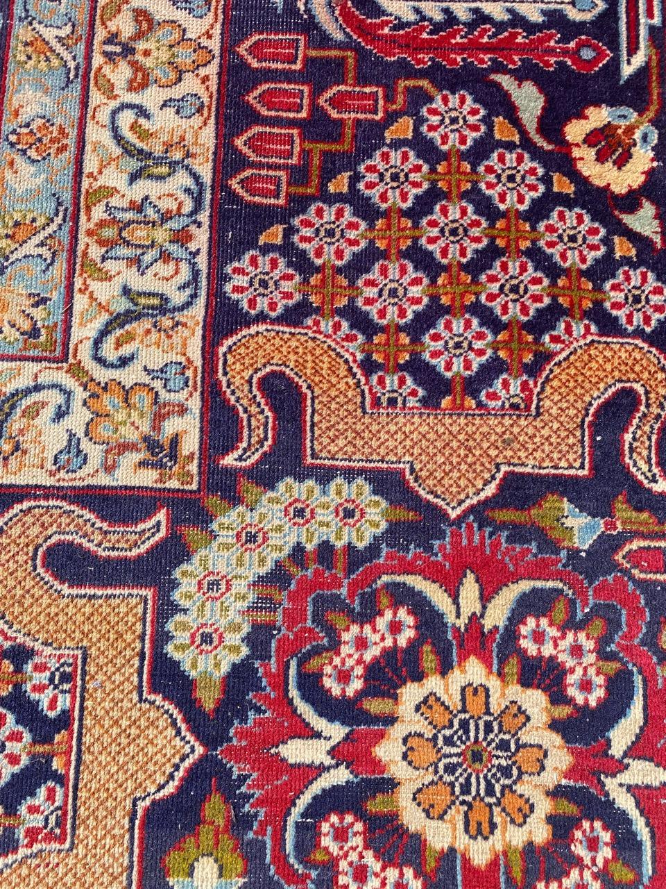 XX secolo Tappeto Tabriz grande e di metà secolo di Bobyrug in vendita