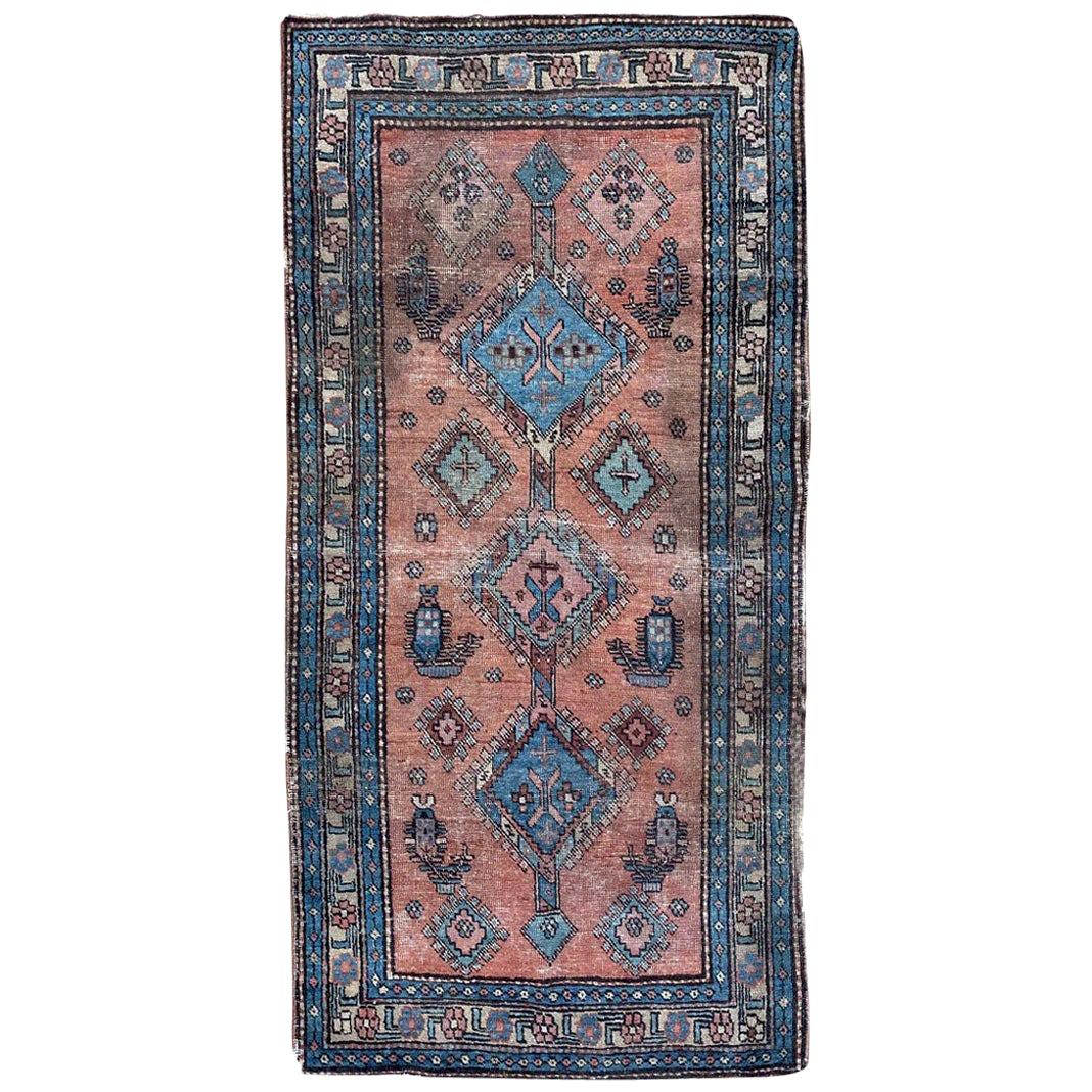 Nice Little Antique Heriz Rug