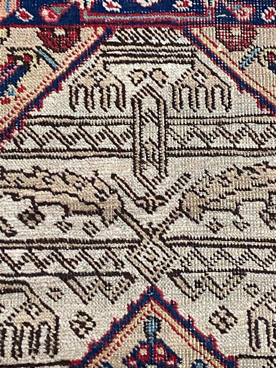 Il piccolo tappeto antico Tabriz di Bobyrug in vendita 3
