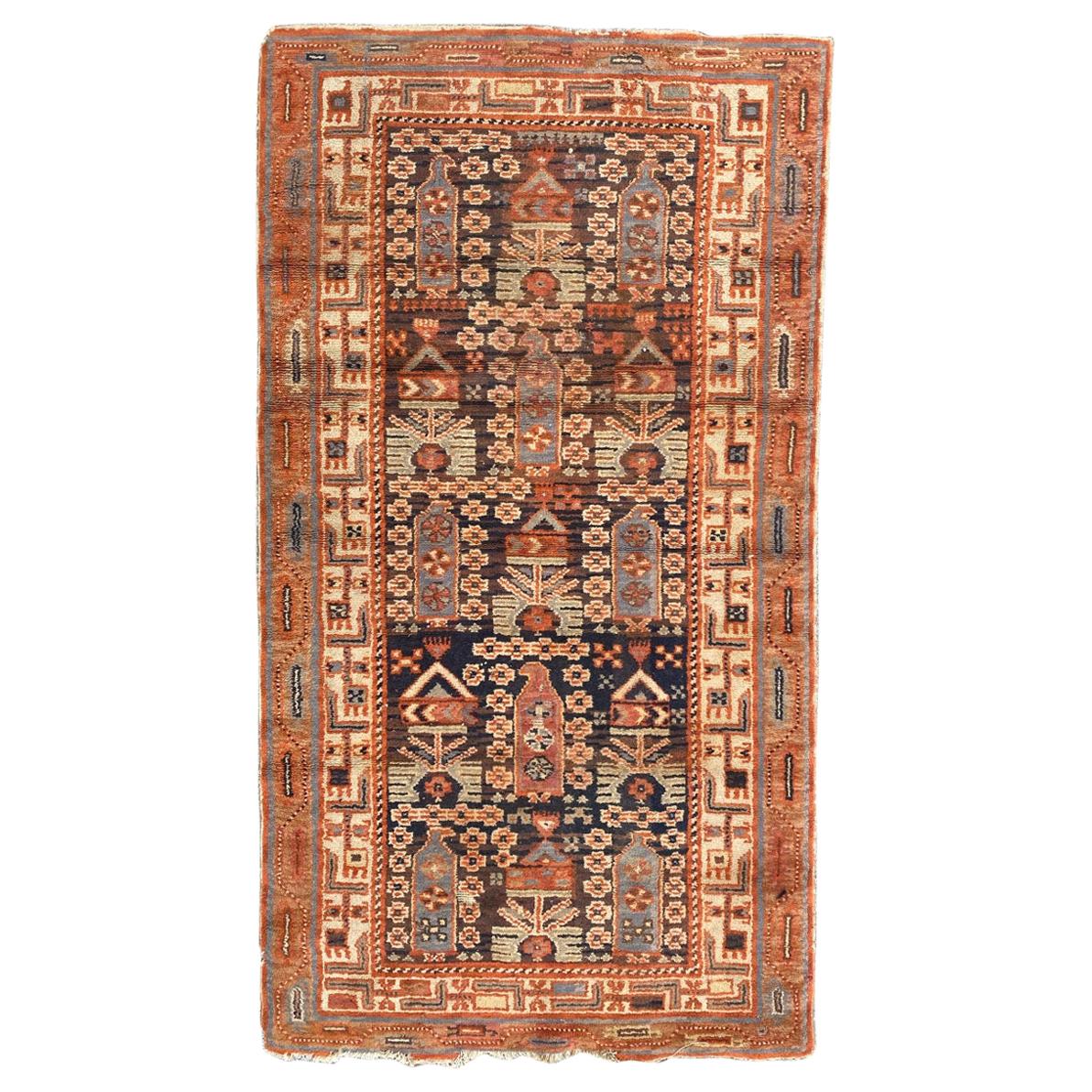Nice Little French Antique Rug For Sale