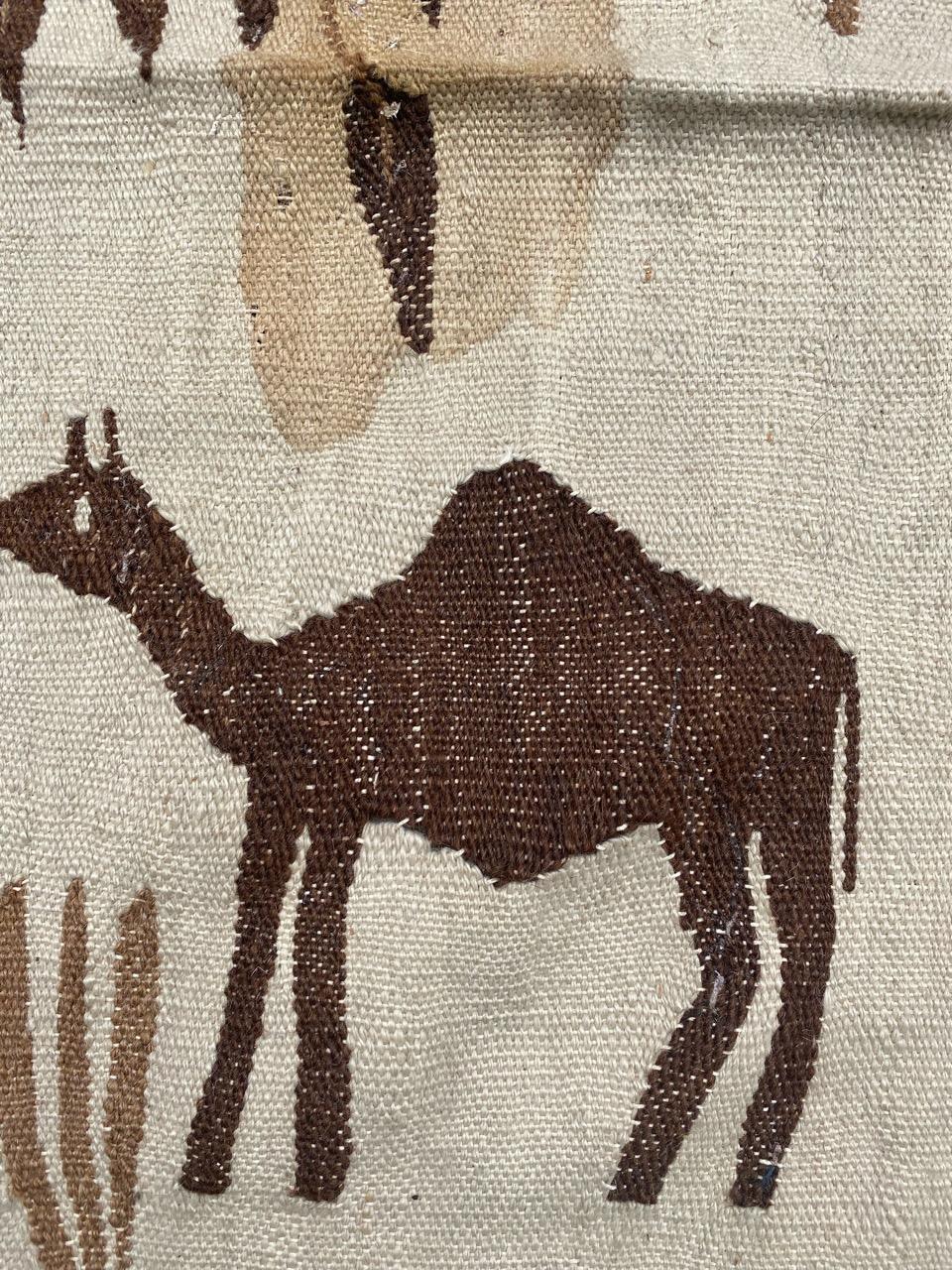 Tribal Nice Little Tunisian Tapestry Kilim