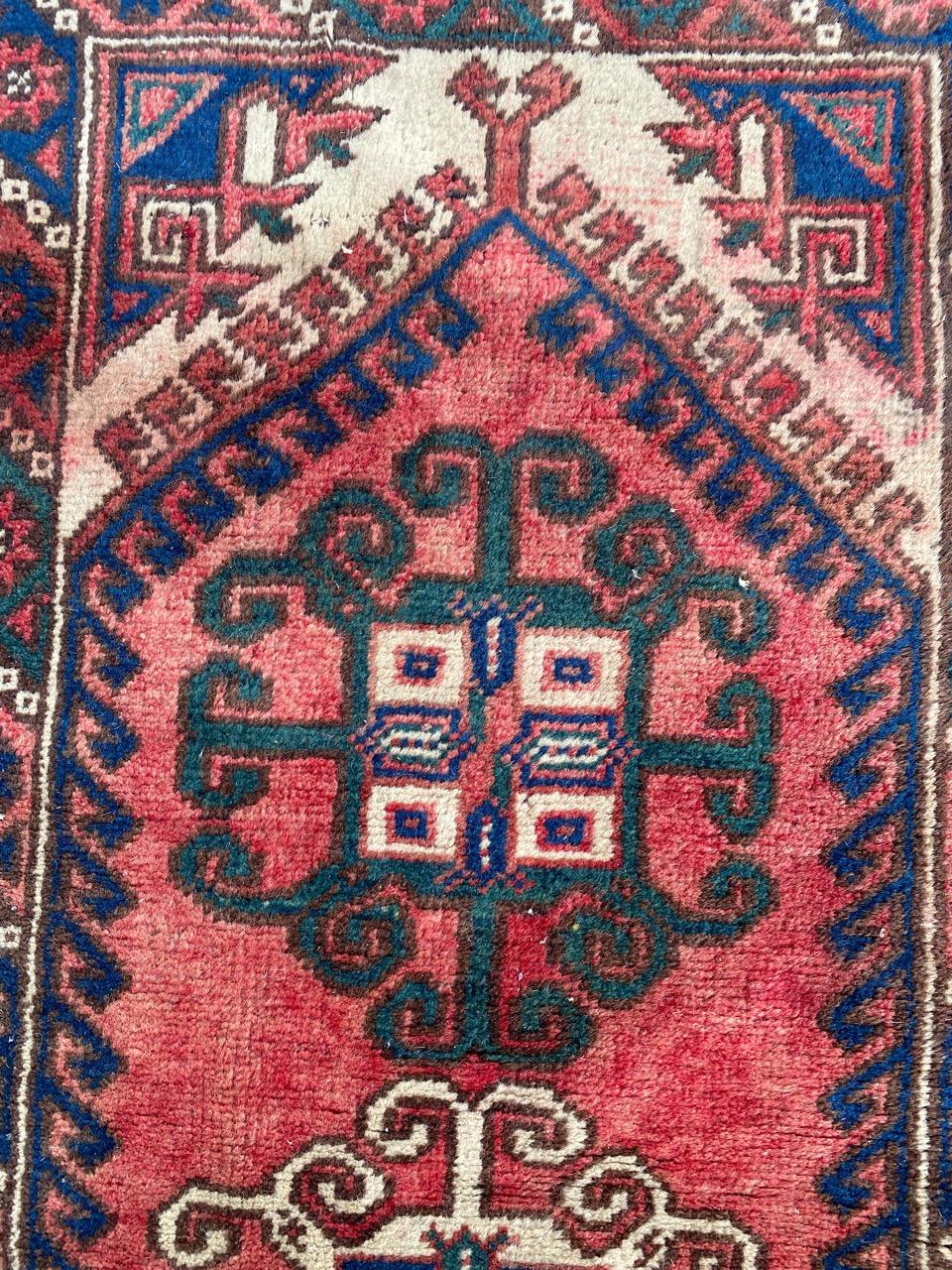 Bobyrug’s Nice Little Turkish Anatolian Rug In Good Condition For Sale In Saint Ouen, FR