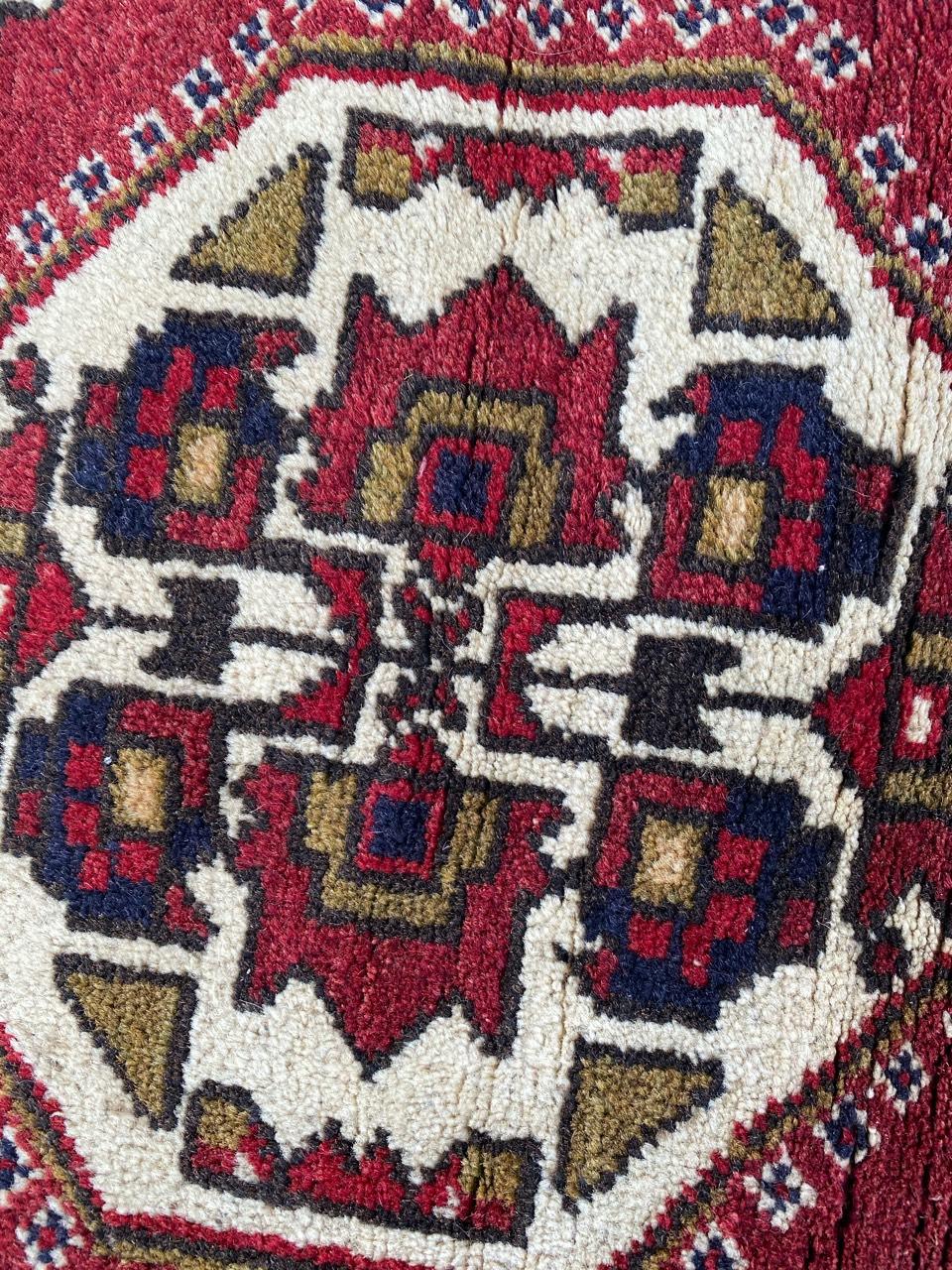 Hand-Knotted Nice Little Turkish Rug For Sale